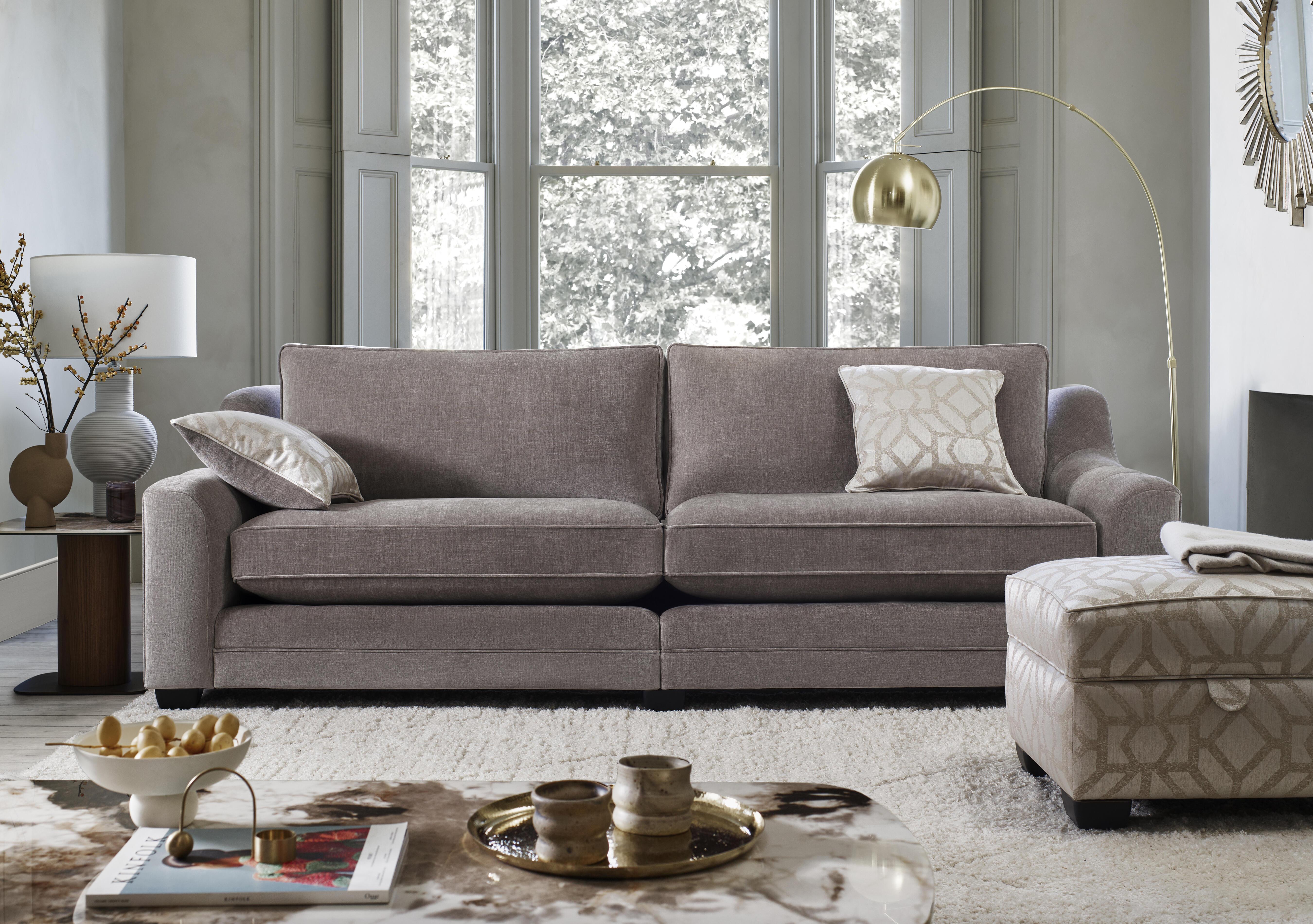 Regency 4 Seater Split Frame Sofa in  on Furniture Village
