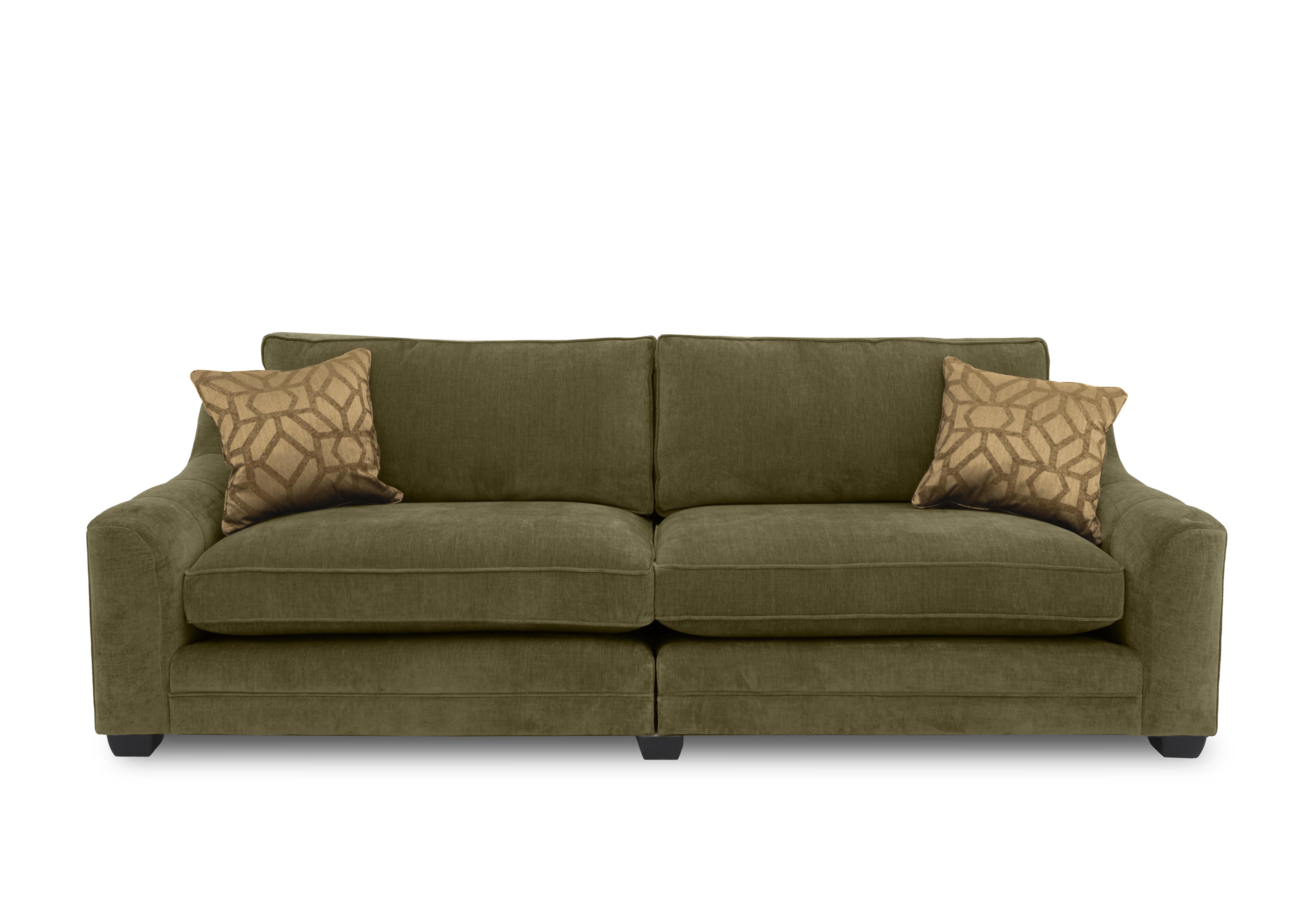 Regency 4 Seater Split Frame Sofa in Aston Sage Eby on Furniture Village