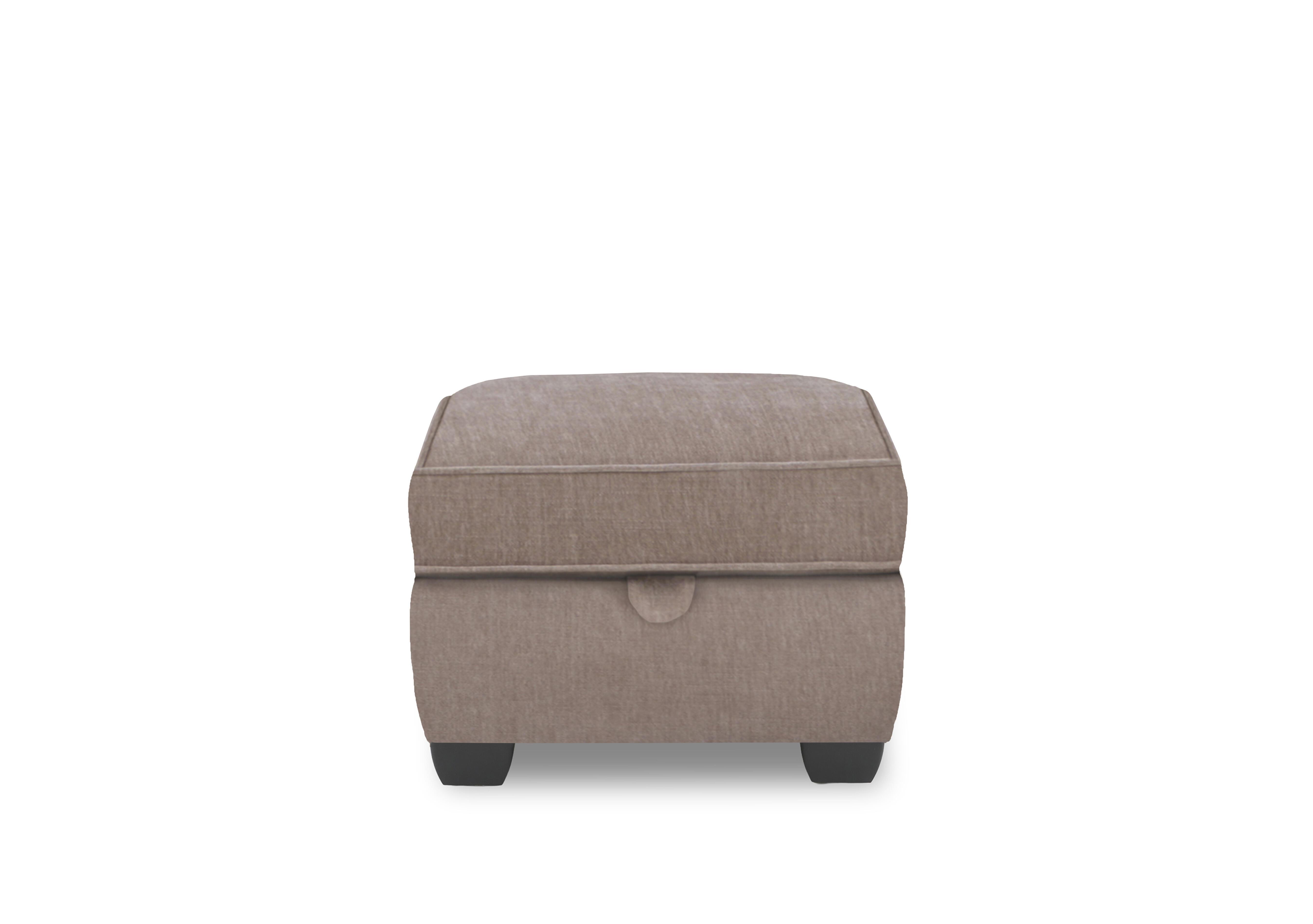 Regency Storage Footstool in Aston Latte Eby on Furniture Village