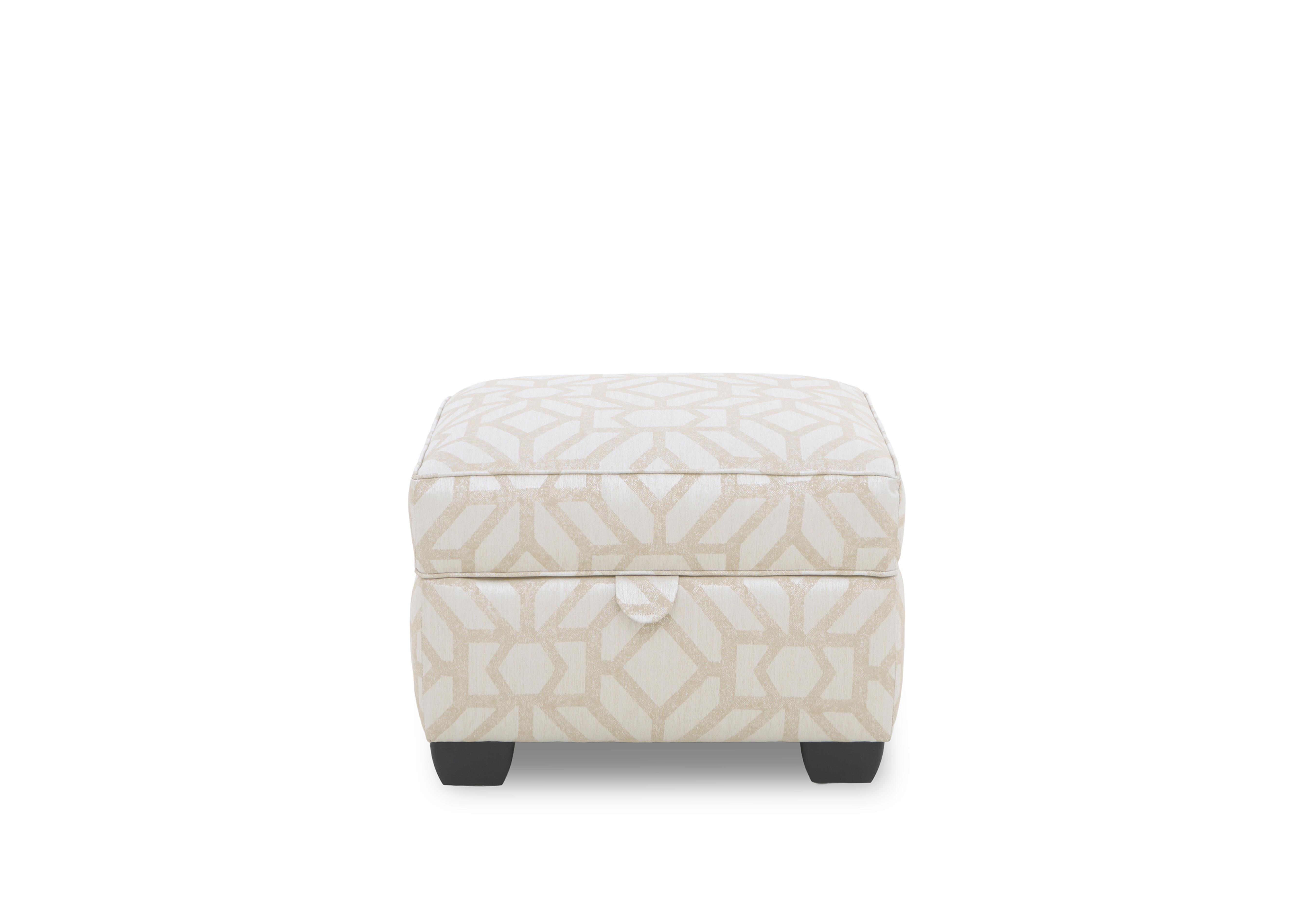 Regency Storage Footstool in Compose Pebble Eby on Furniture Village