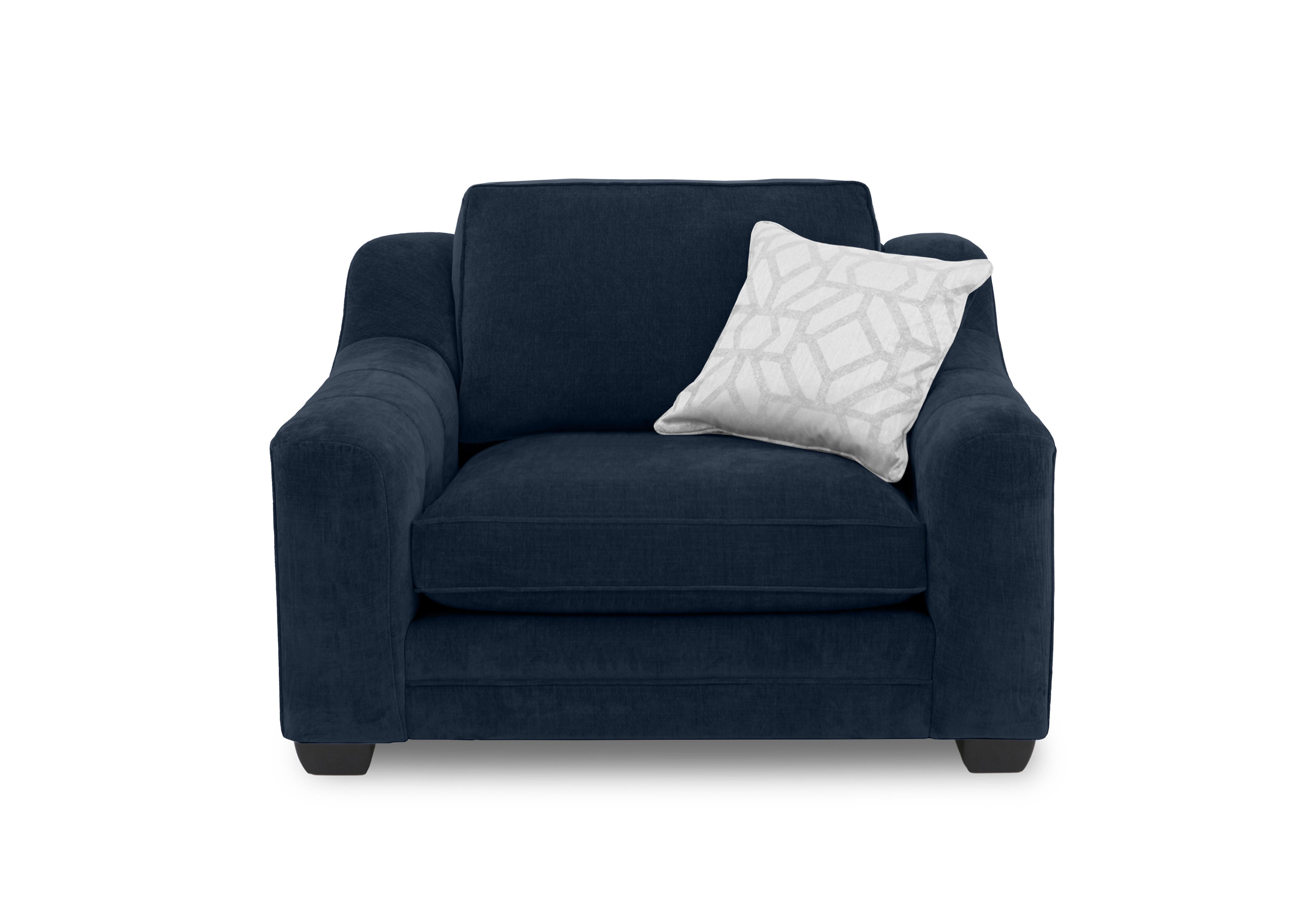 Regency Snuggler in Aston Navy Eby on Furniture Village
