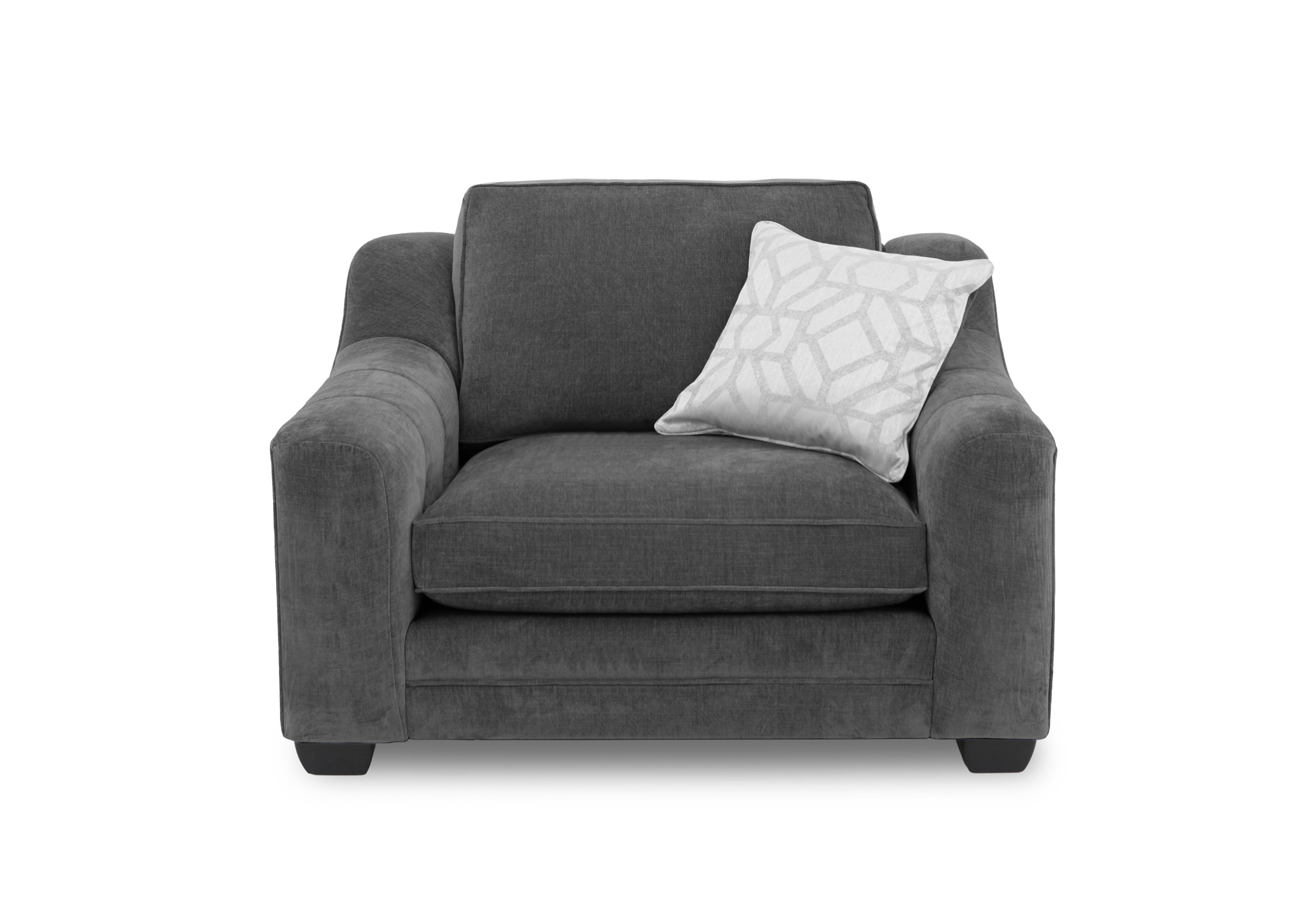 Regency Snuggler in Aston Steel Eby on Furniture Village