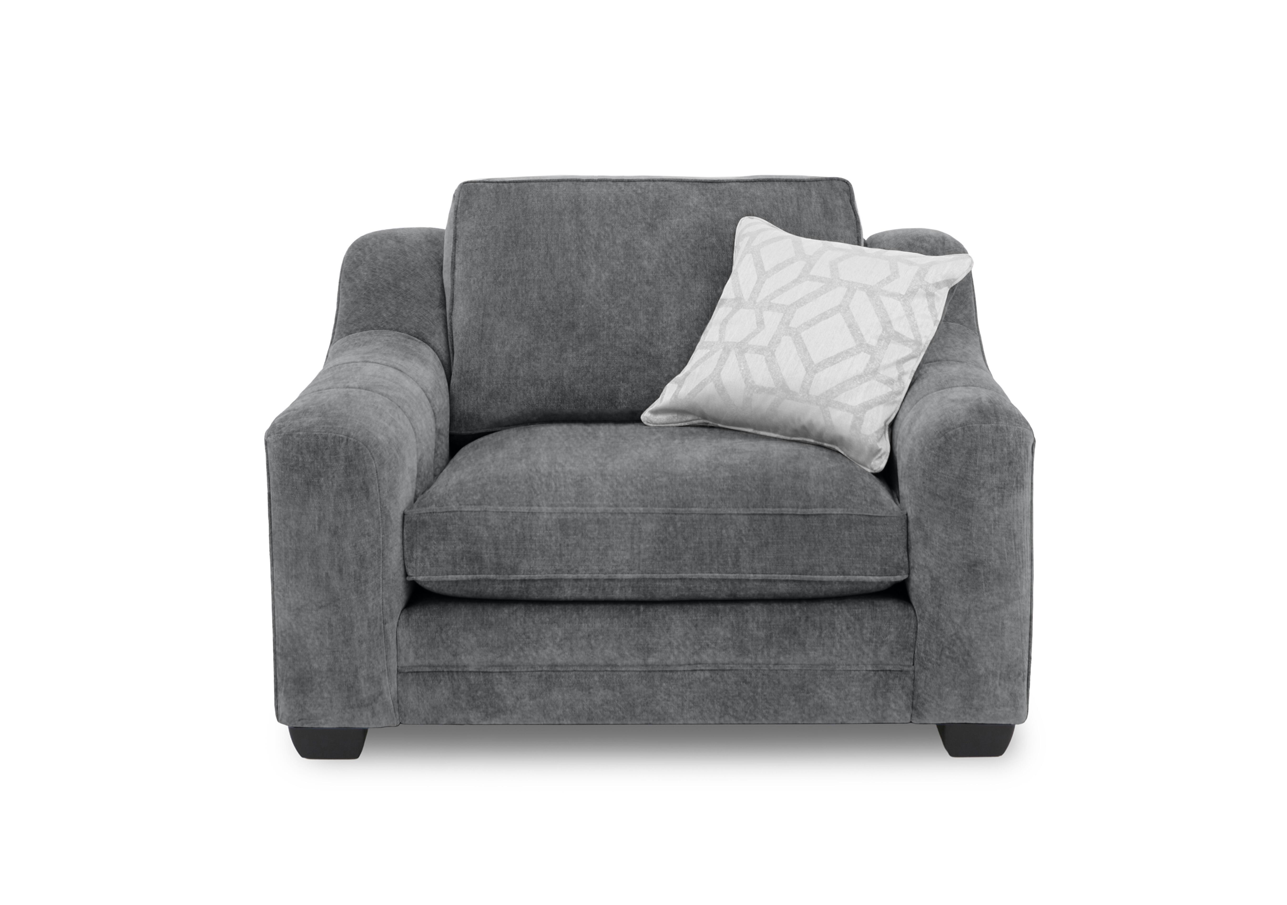 Regency Snuggler in Daytona Grey Eby on Furniture Village