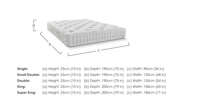 Bespoke Amber Mattress in  on Furniture Village