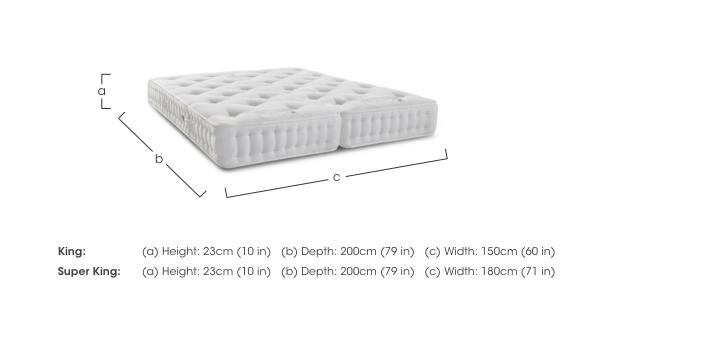 Bespoke Amber Zip and Link Mattress in  on Furniture Village