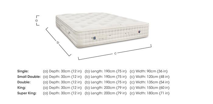 Bespoke Crystal Mattress in  on Furniture Village