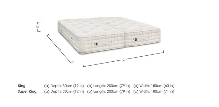 Bespoke Crystal Zip and Link Mattress in  on Furniture Village