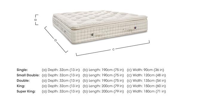 Bespoke Pearl Pillowtop Mattress in  on Furniture Village