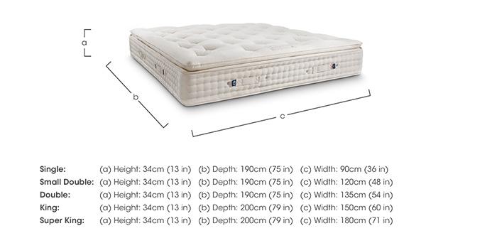 Bespoke Ruby Pillowtop Mattress in  on Furniture Village