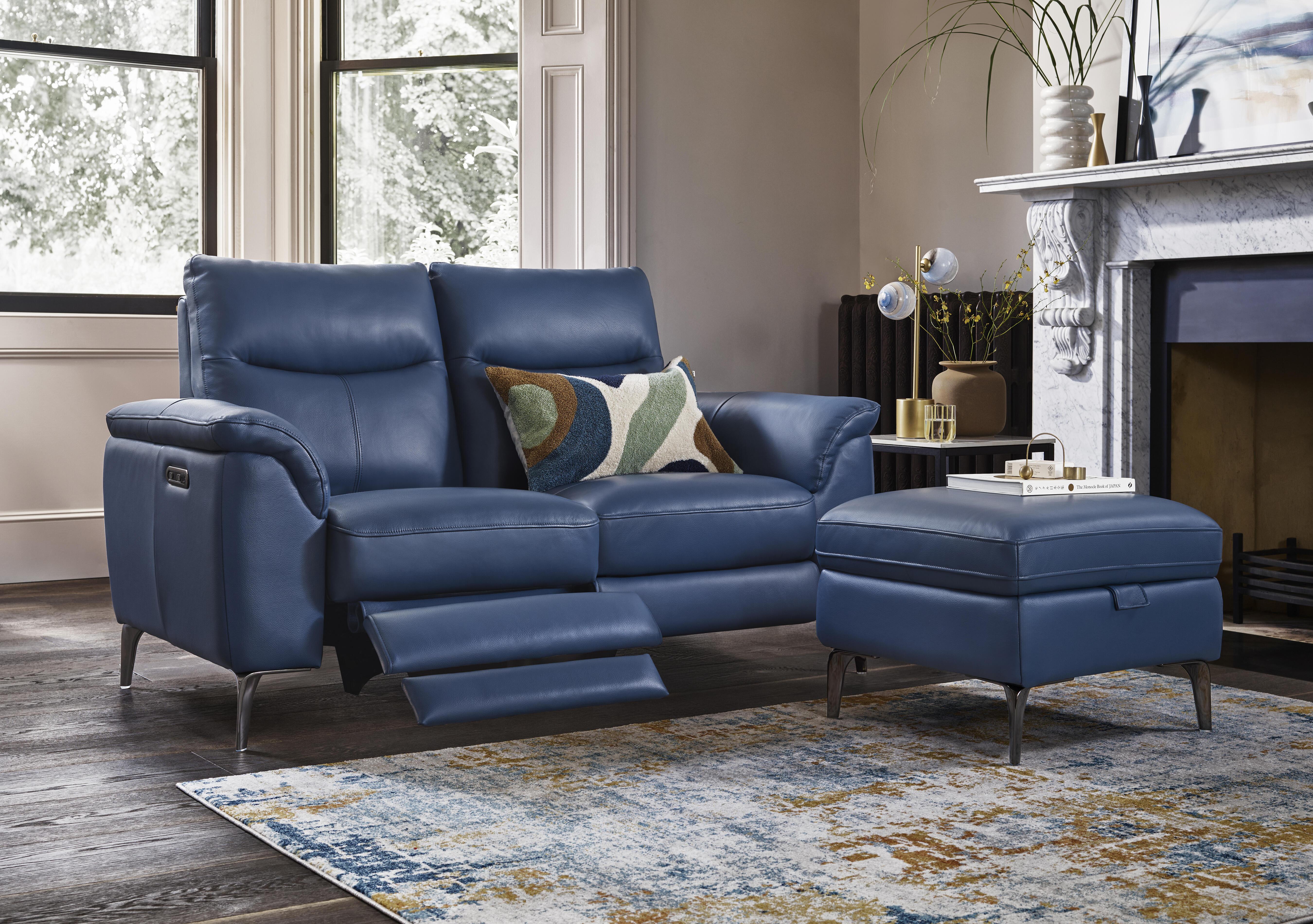 Morgan Leather 2 Seater Sofa in  on Furniture Village