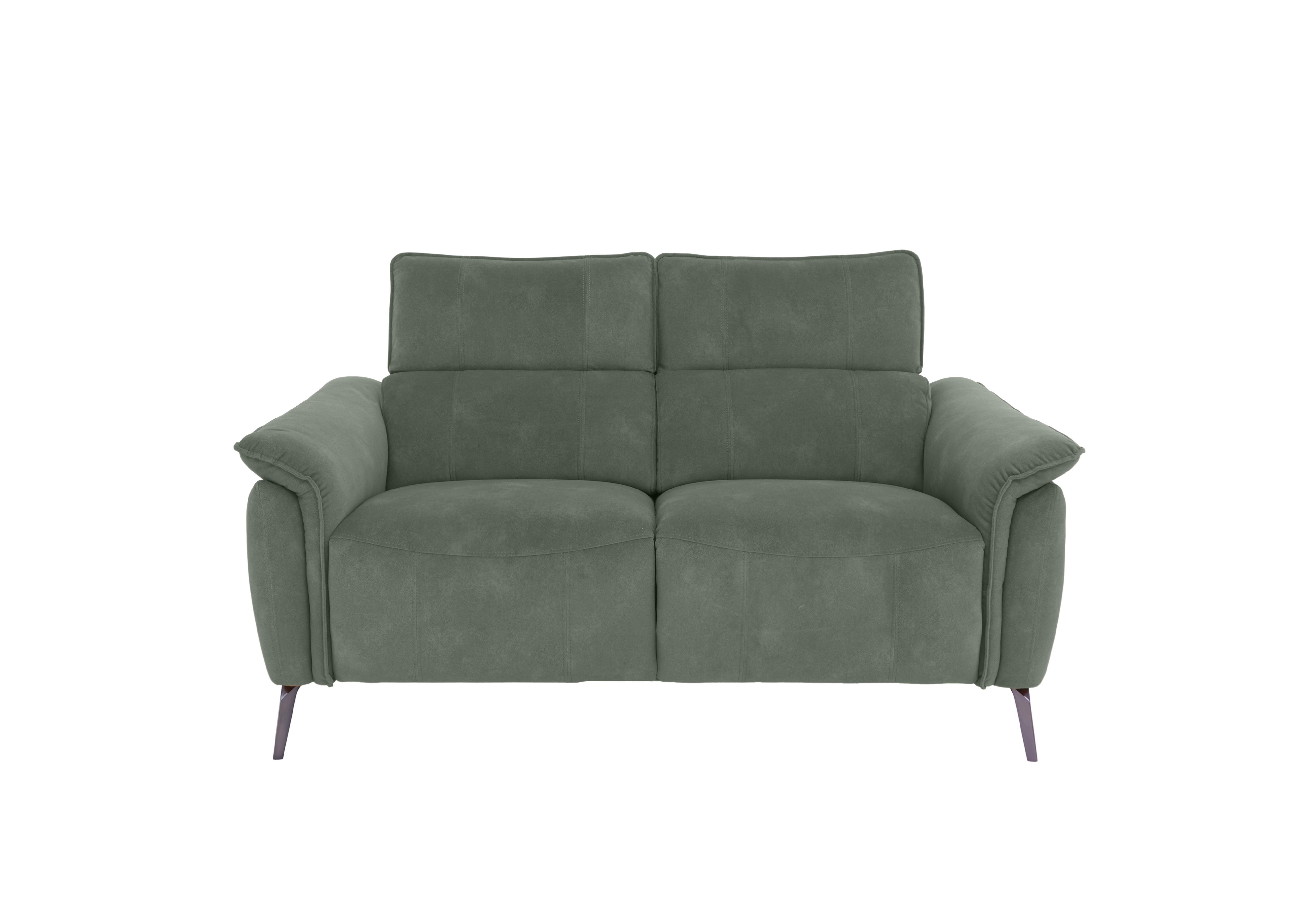 Jude Fabric 2 Seater Power Recliner Sofa with Power Headrests and Power Lumbar in Dexter Fern 43514 on Furniture Village