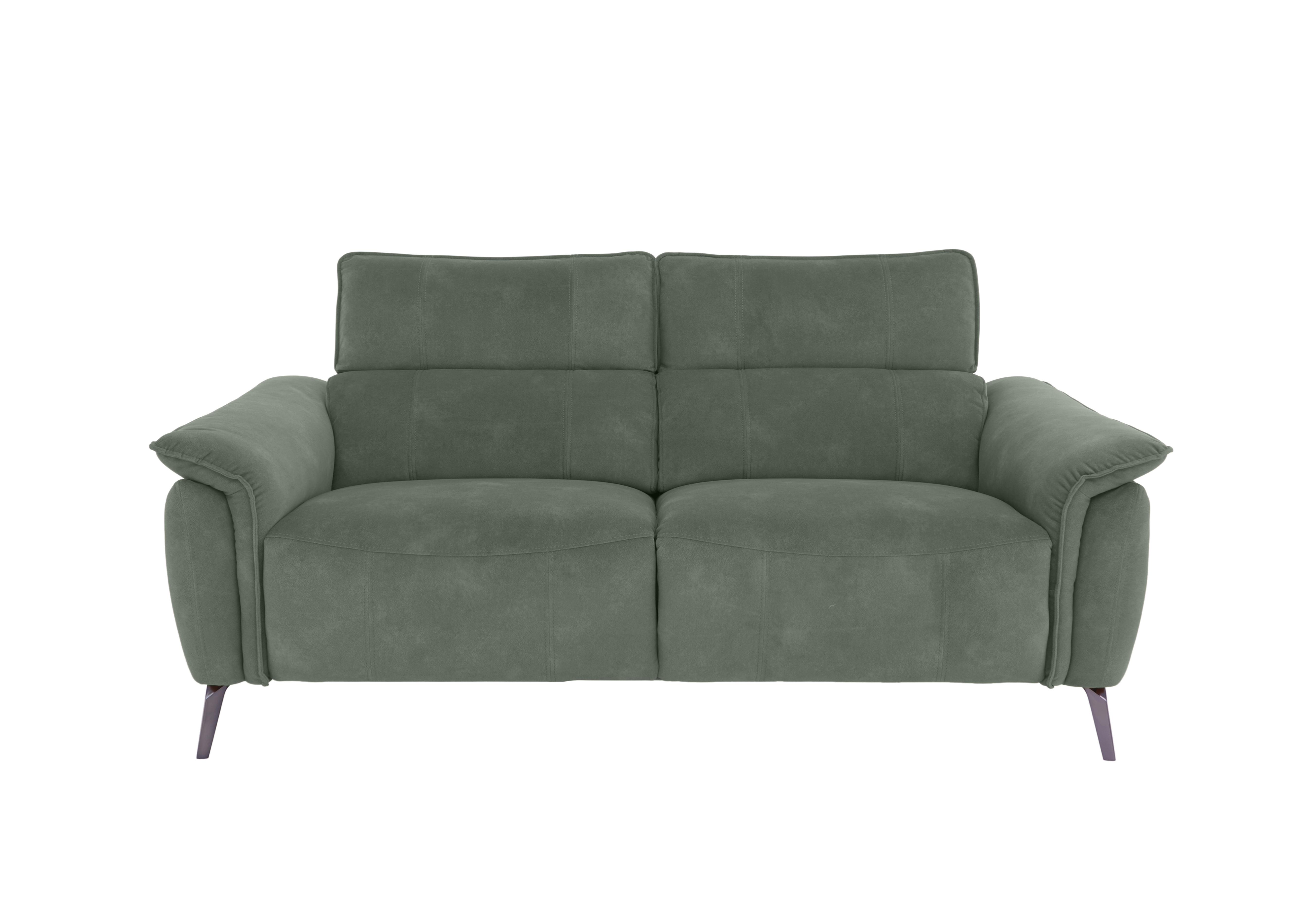 Jude Fabric 3 Seater Power Recliner Sofa with Power Headrests, Power Lumbar and Heated Seats in Dexter Fern 43514 on Furniture Village