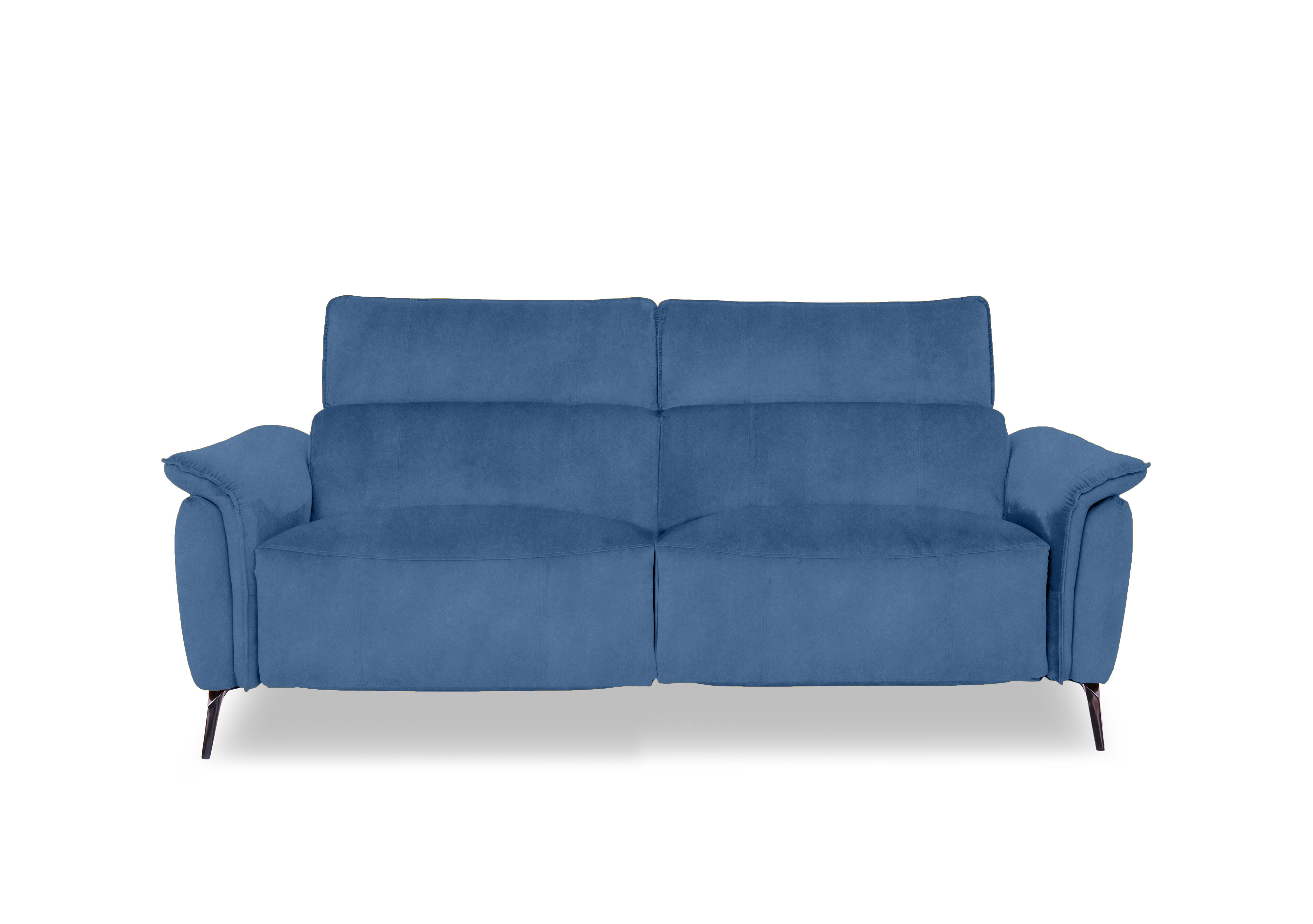 Jude Fabric 3 Seater Power Recliner Sofa with Power Headrests and Power Lumbar in Dexter Wave 43525 on Furniture Village