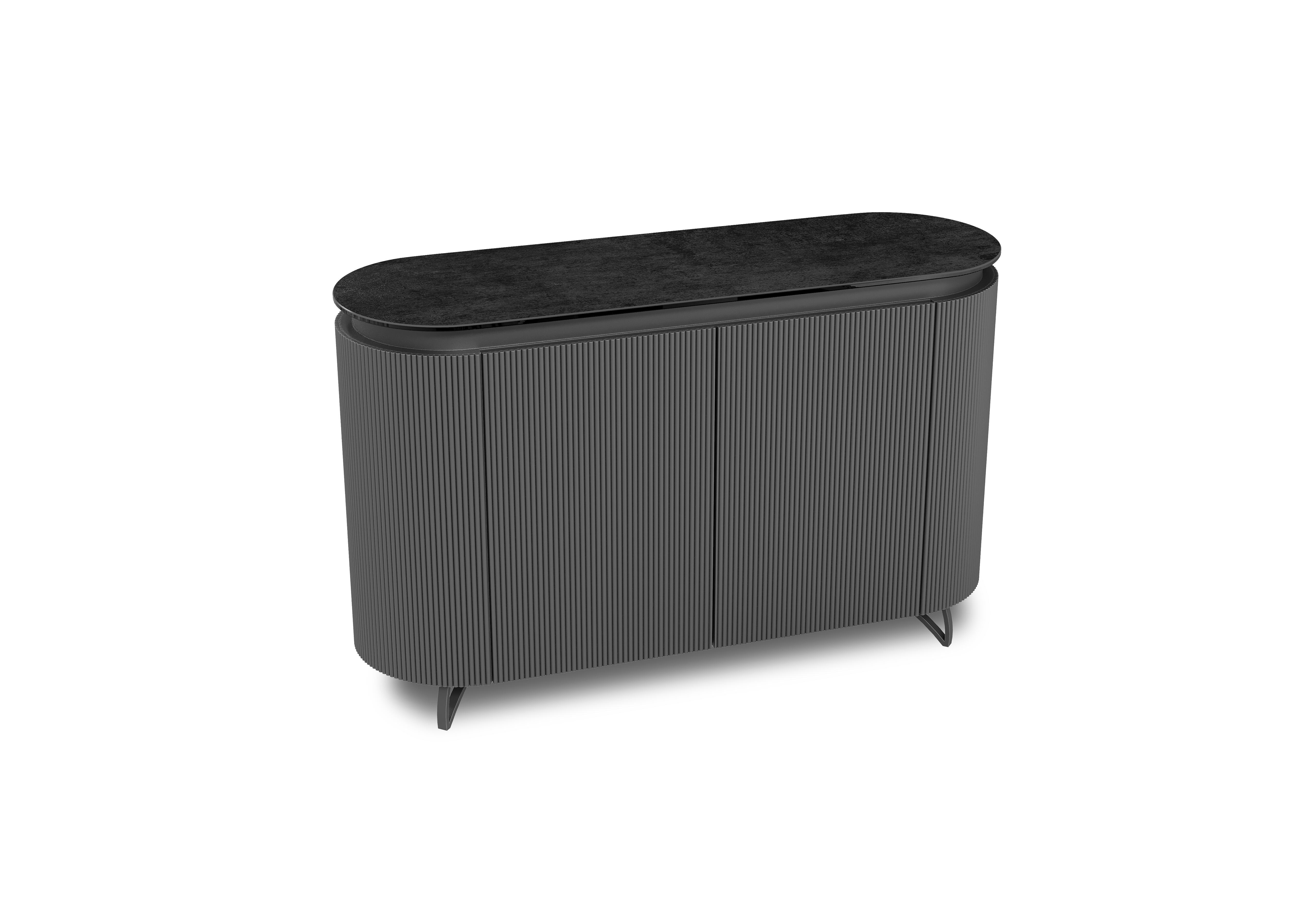 Jose 2 Door Sideboard in Titanium on Furniture Village