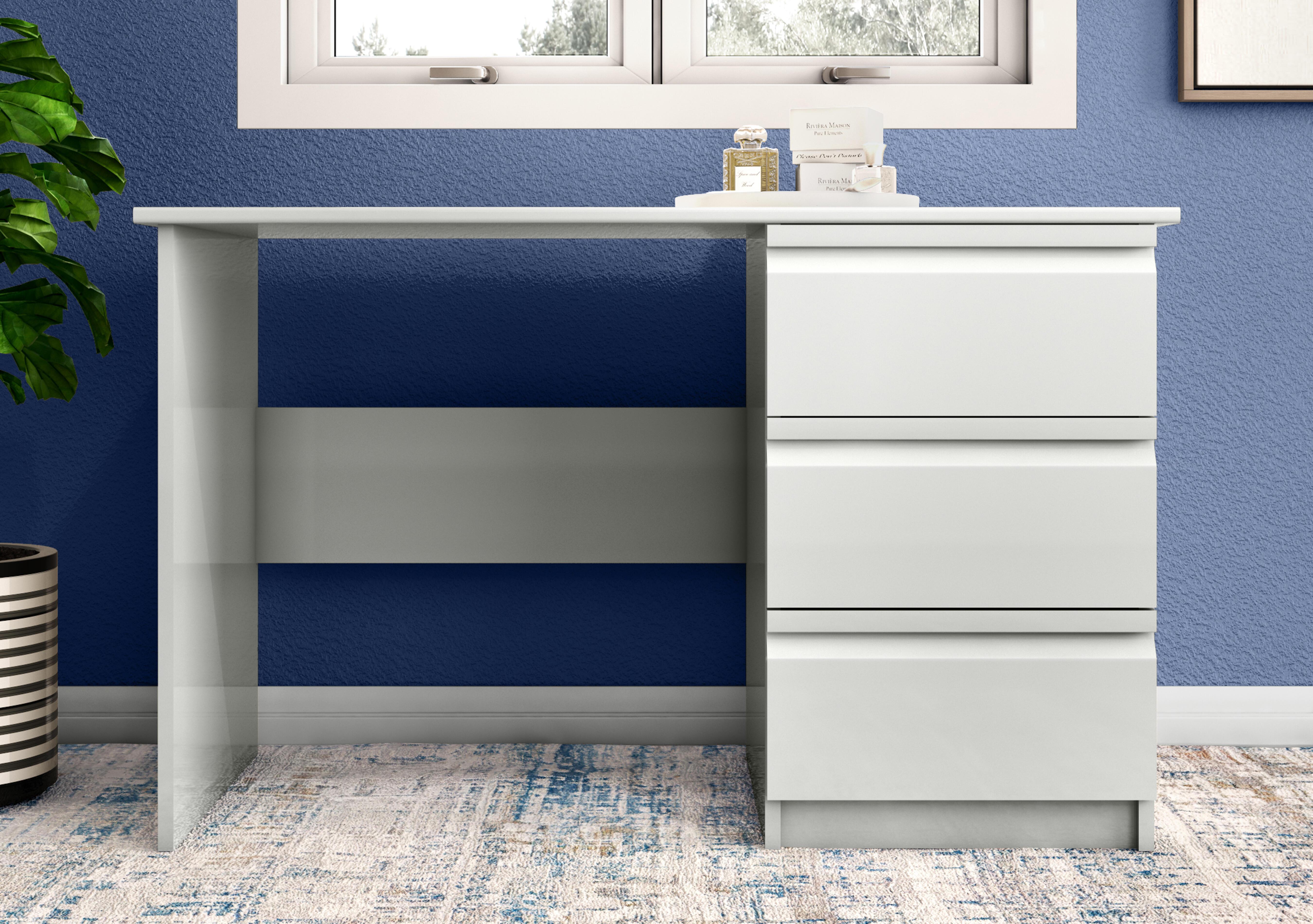 Kings Cross 3 Drawer Dressing Table in  on Furniture Village