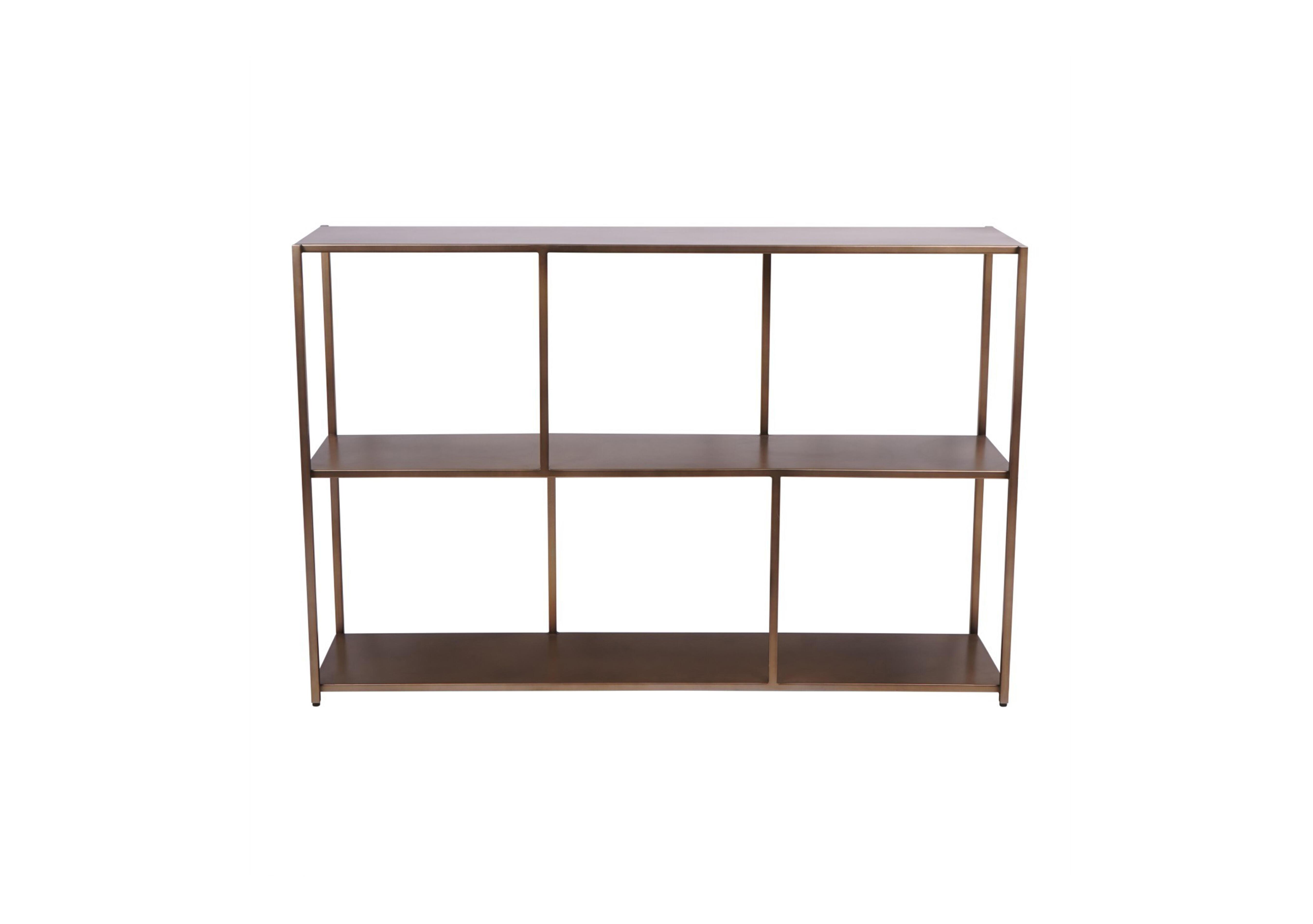 Ardent Console Table in Champagne on Furniture Village