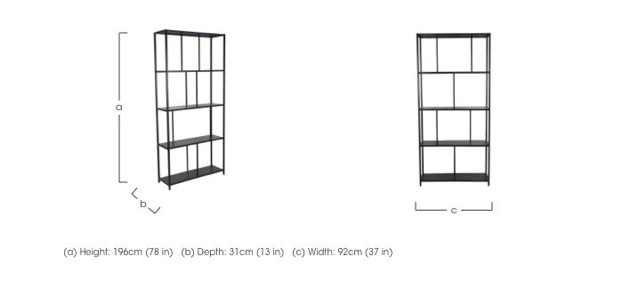 Ardent Shelving Unit in  on Furniture Village