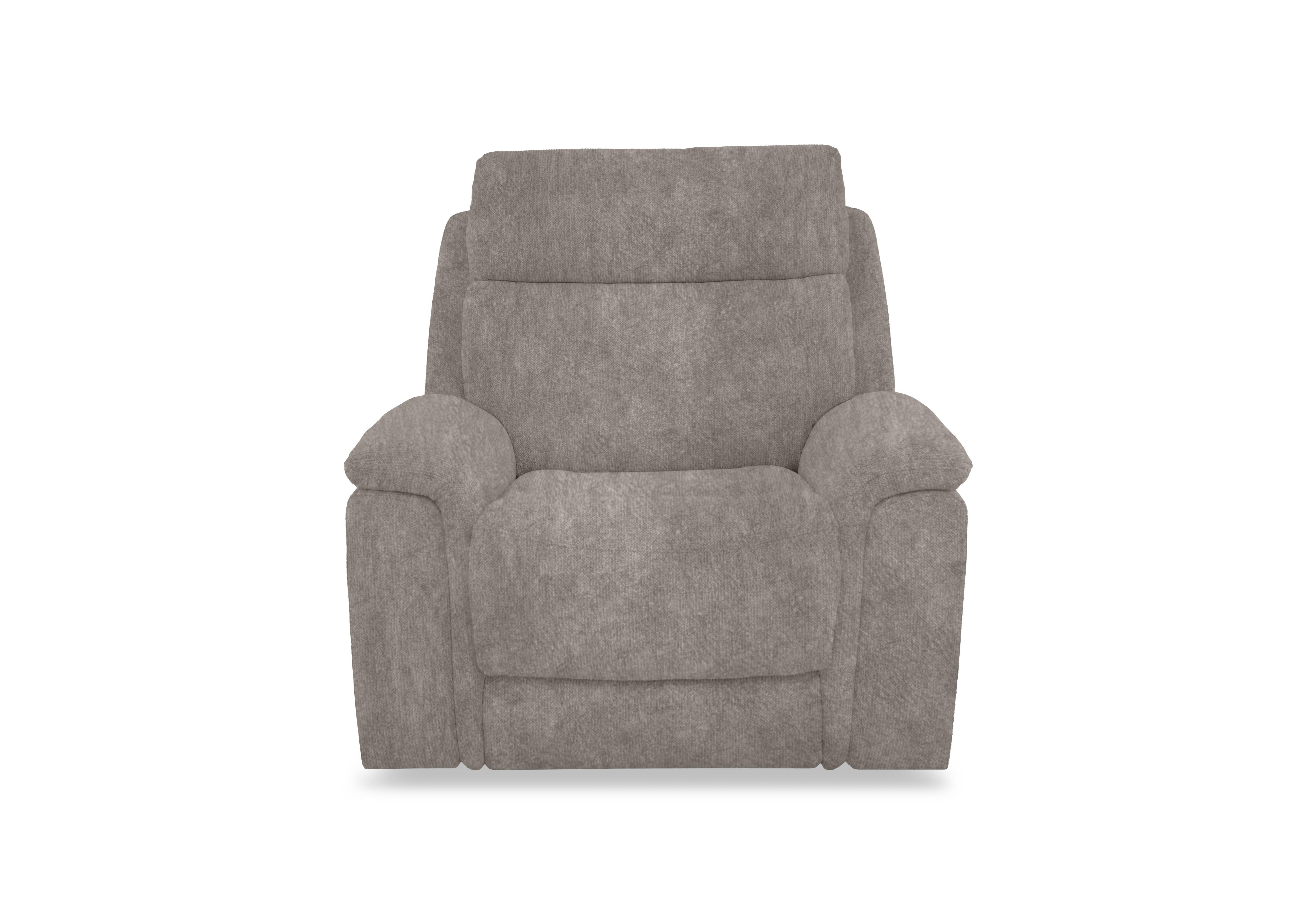 Chill Fabric Power Recliner Chair with Bluetooth in Bfa-Bnn-R29 Mink on Furniture Village