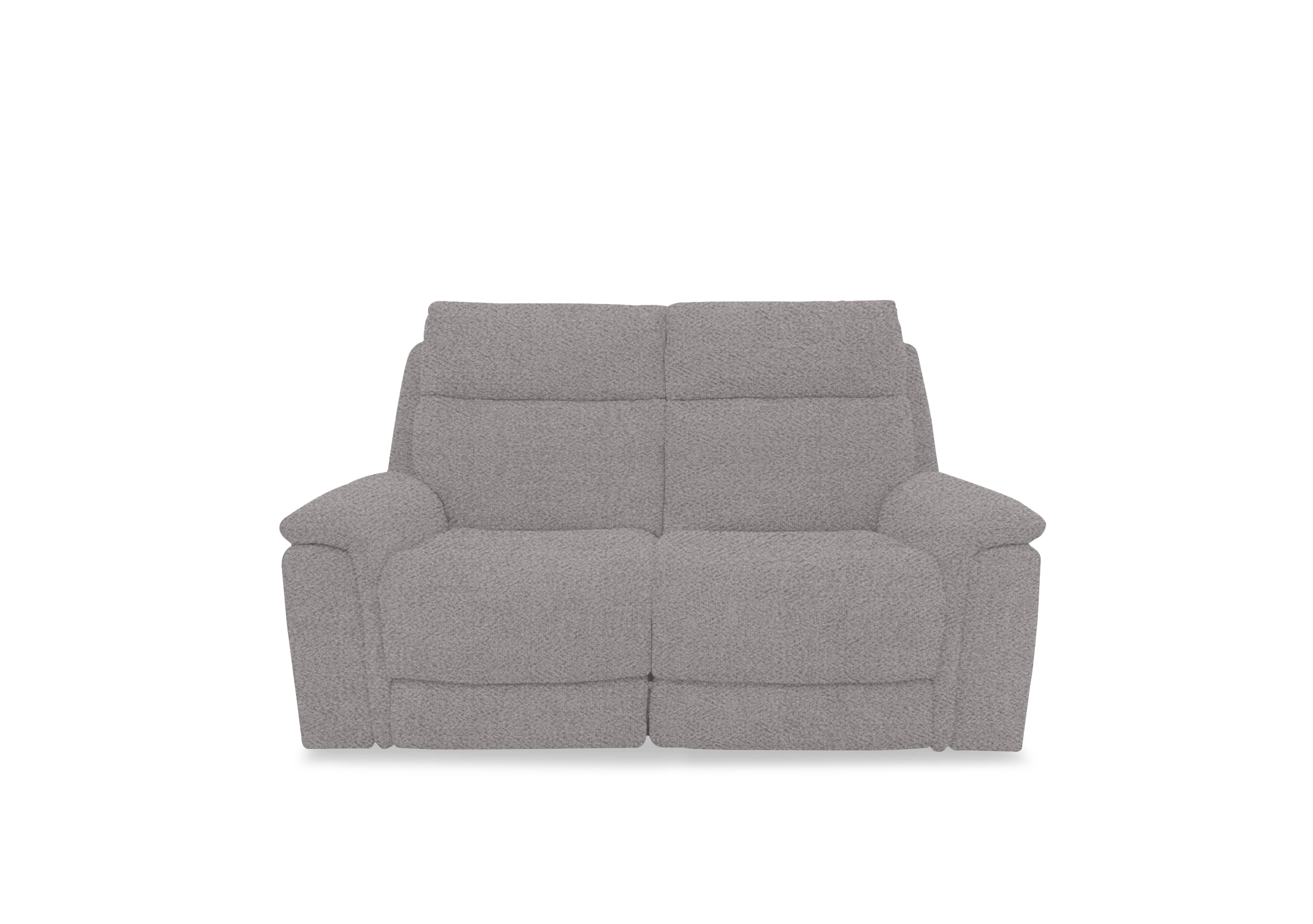 Chill Fabric 2 Seater Power Recliner Sofa with Bluetooth in Fab-Meo-R27 Pewter on Furniture Village