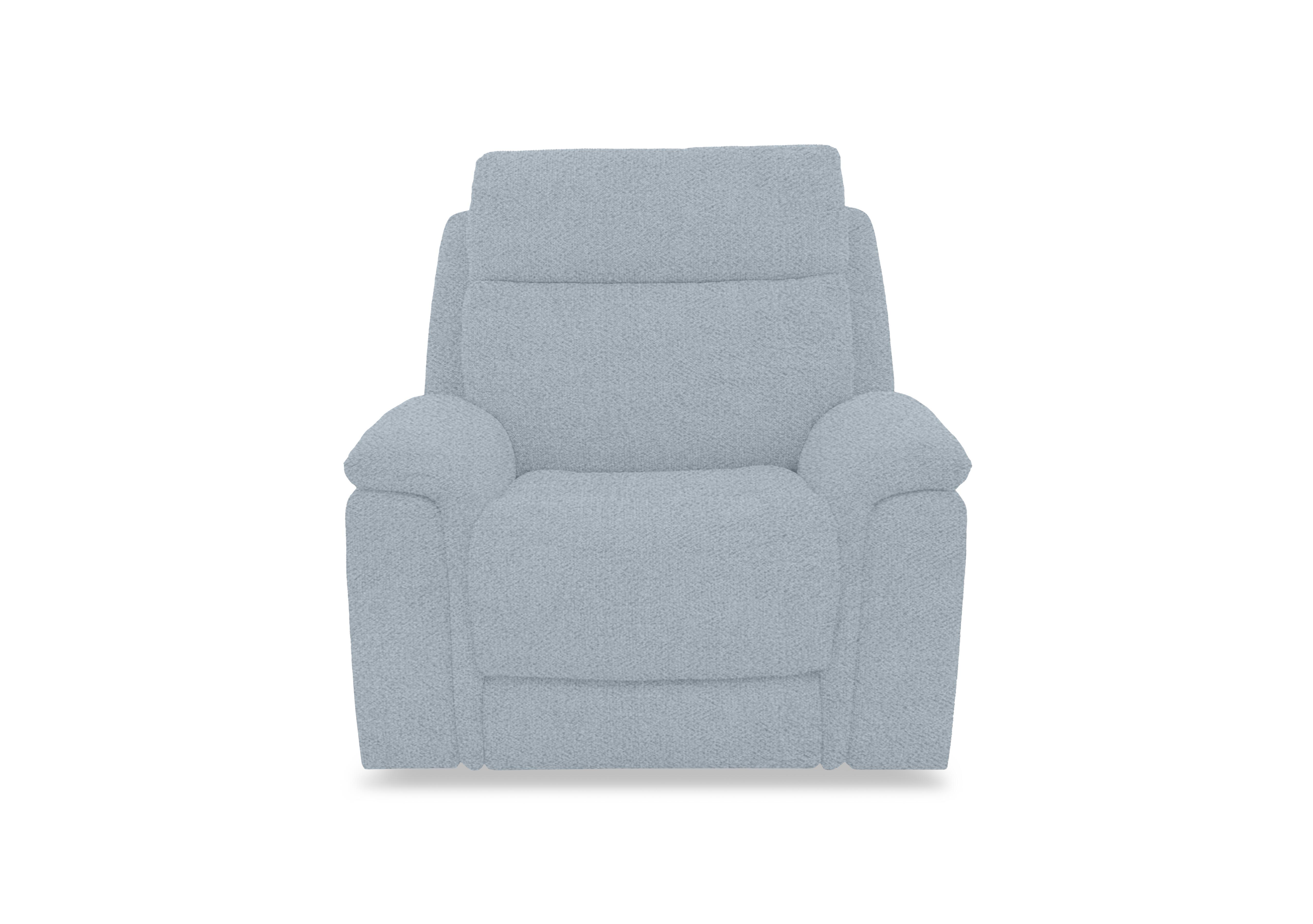 Chill Fabric Chair in Fab-Meo-R17 Baby Blue on Furniture Village