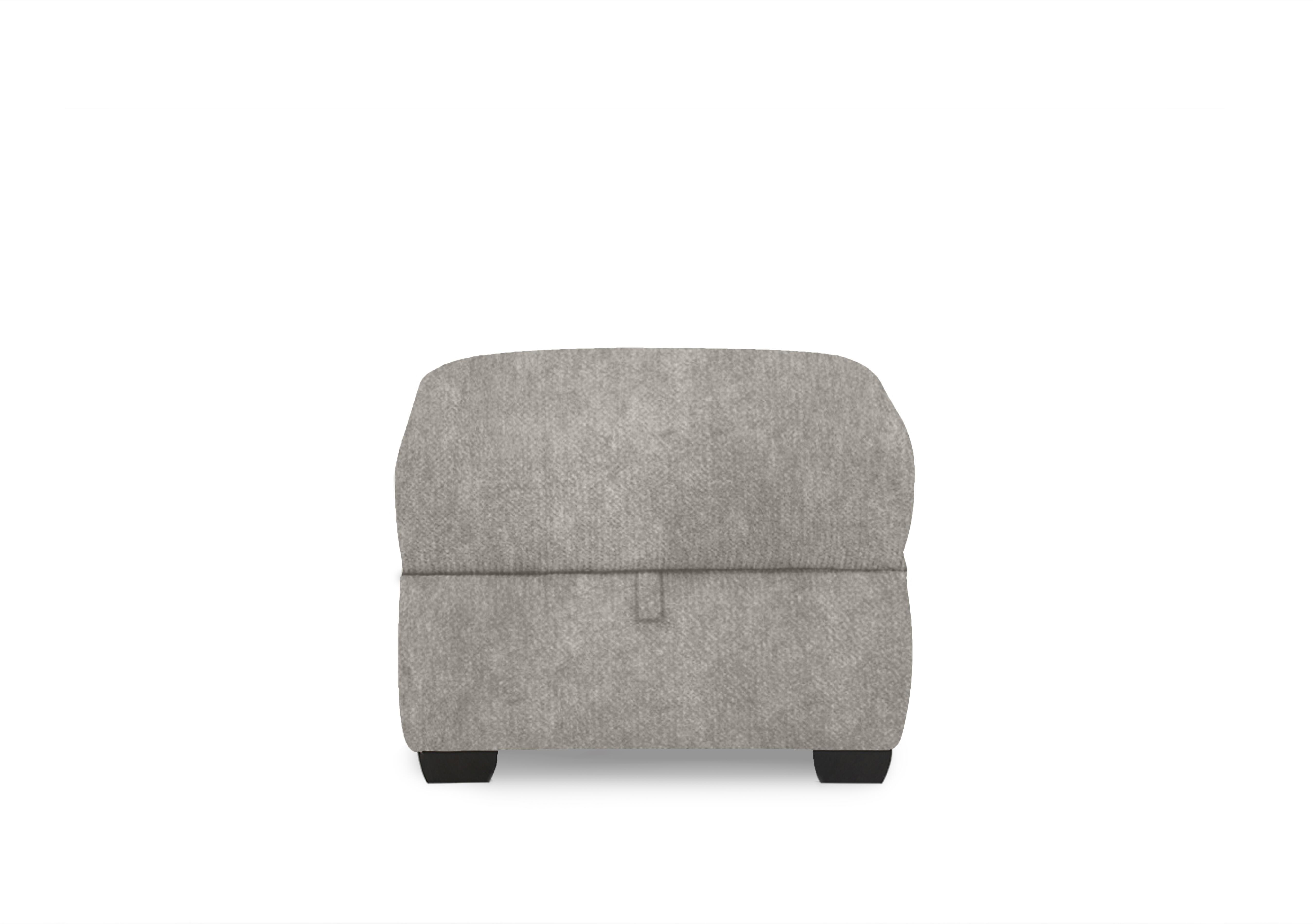 Chill Fabric Storage Footstool in Bfa-Bnn-R28 Grey on Furniture Village