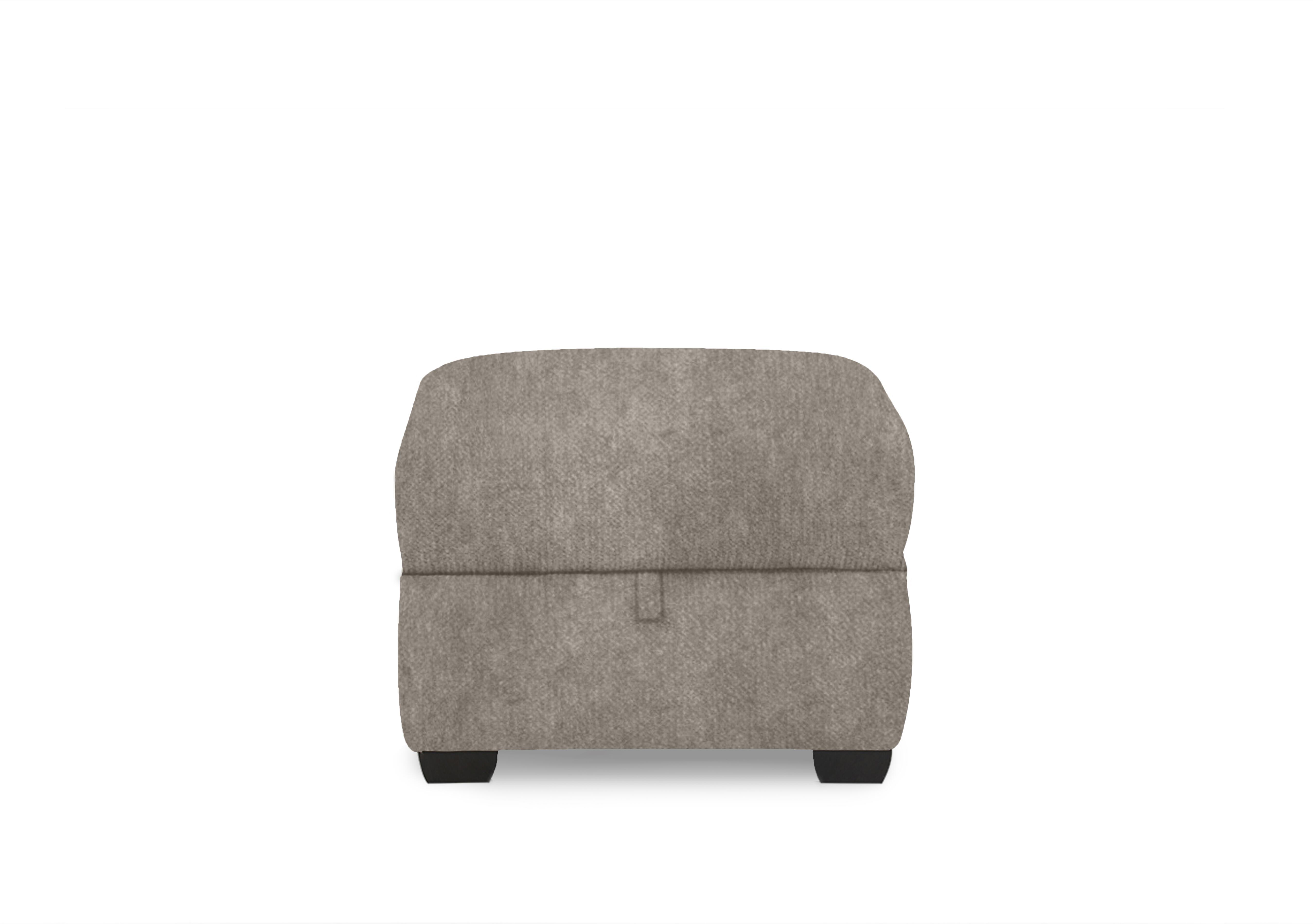 Chill Fabric Storage Footstool in Bfa-Bnn-R29 Mink on Furniture Village