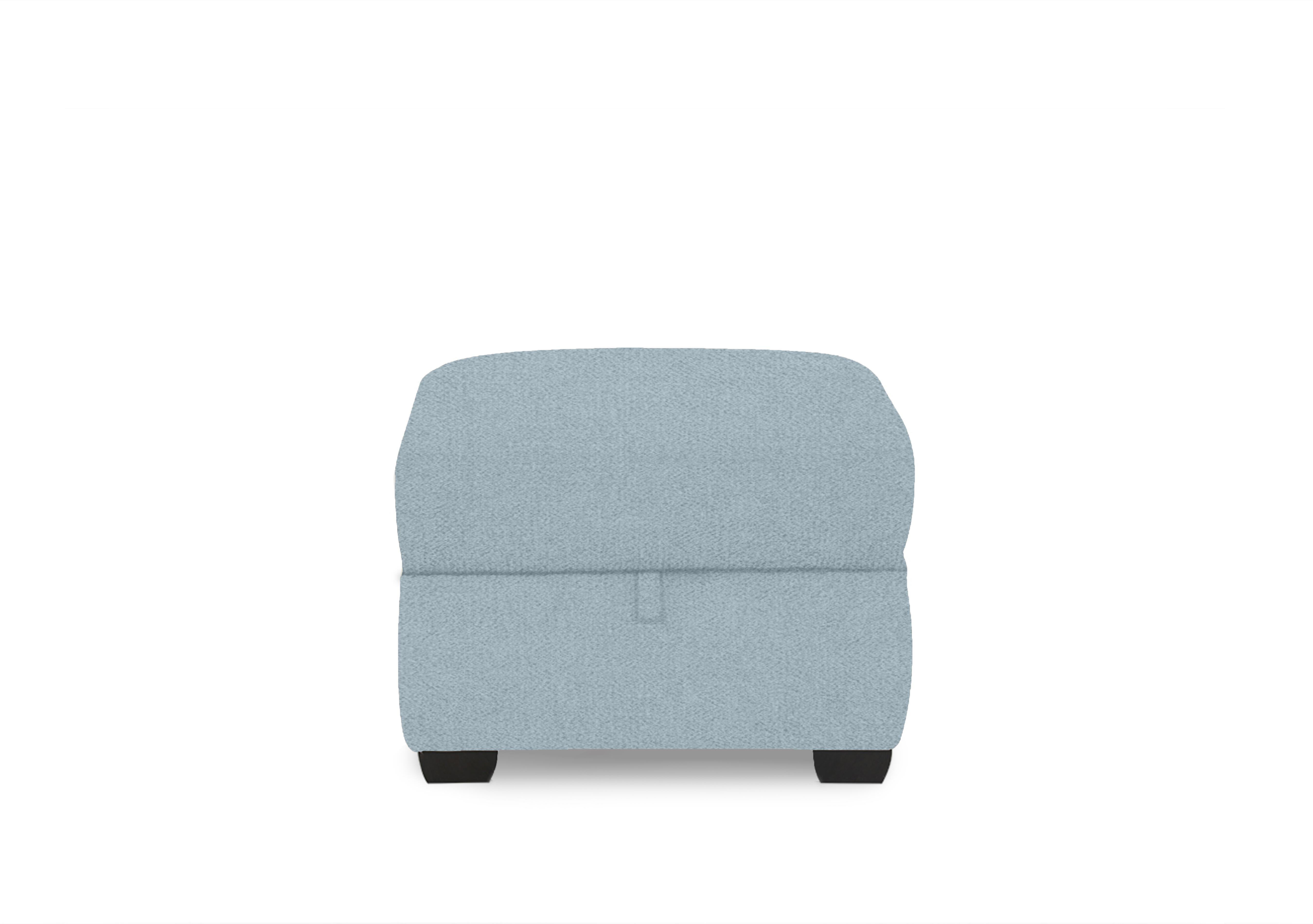 Chill Fabric Storage Footstool in Fab-Meo-R17 Baby Blue on Furniture Village
