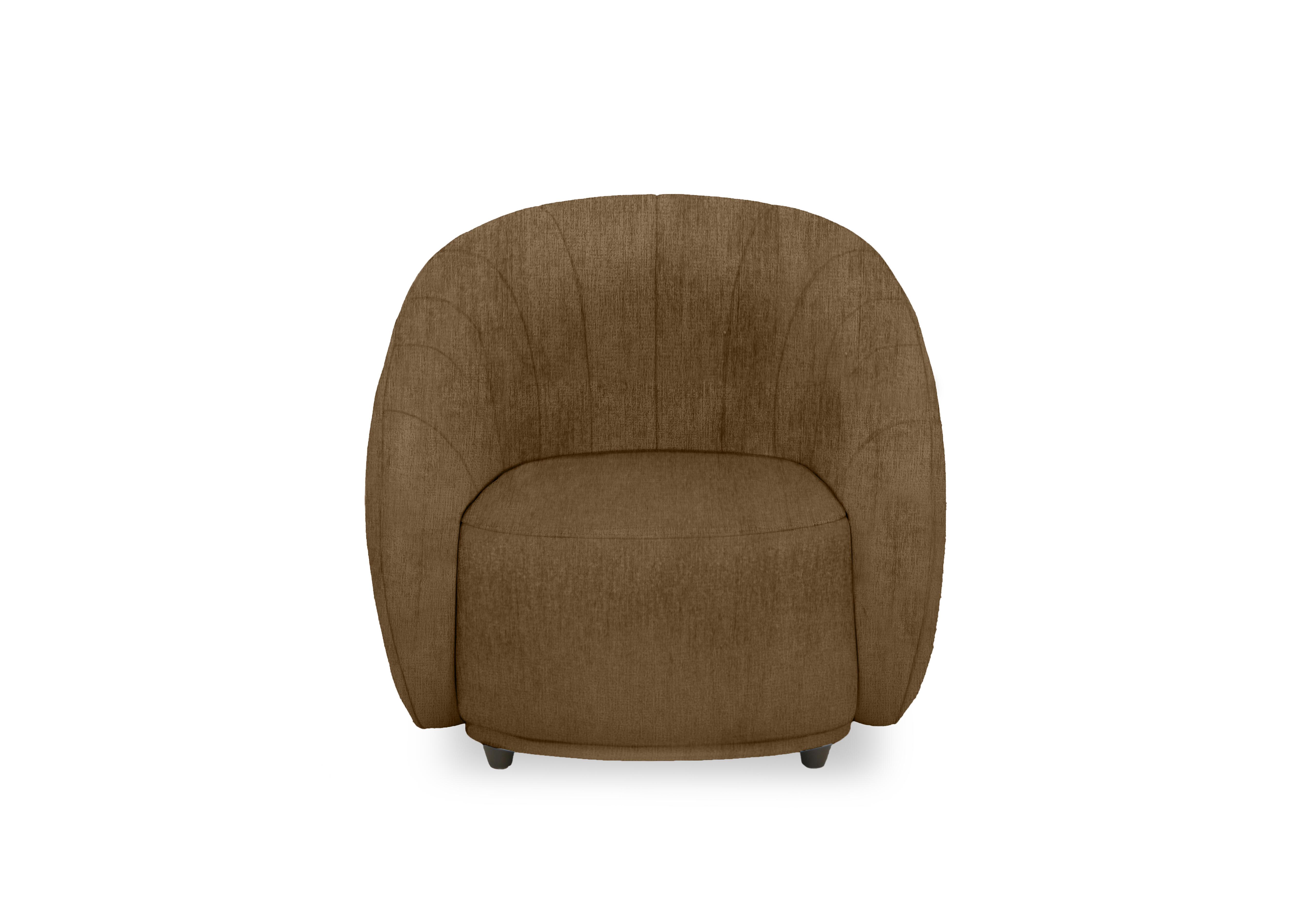 Gemini Fabric Accent Chair in Fab-Crn-R272 Tumeric on Furniture Village