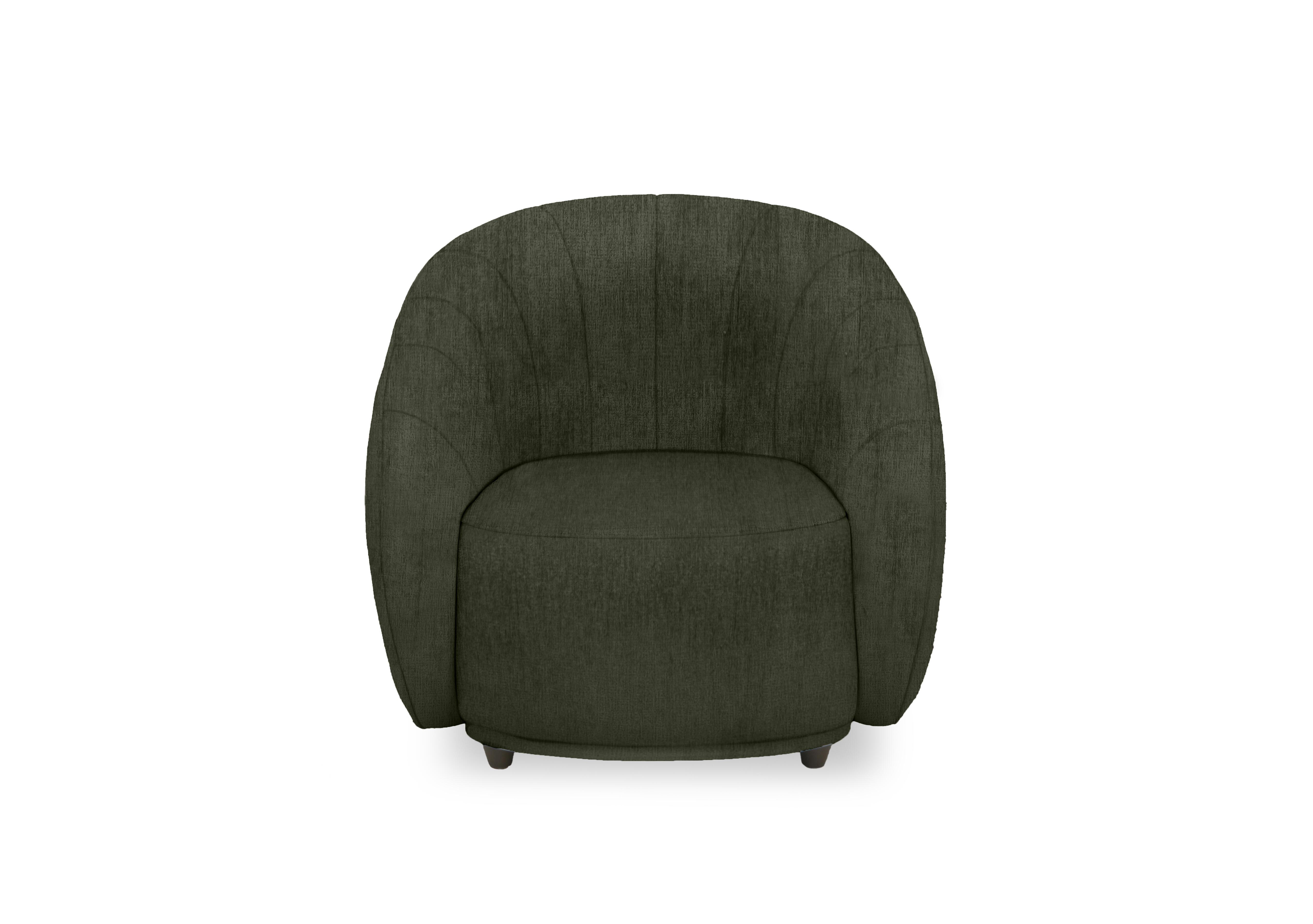 Gemini Fabric Accent Chair in Fab-Crn-R353 Forest Green on Furniture Village