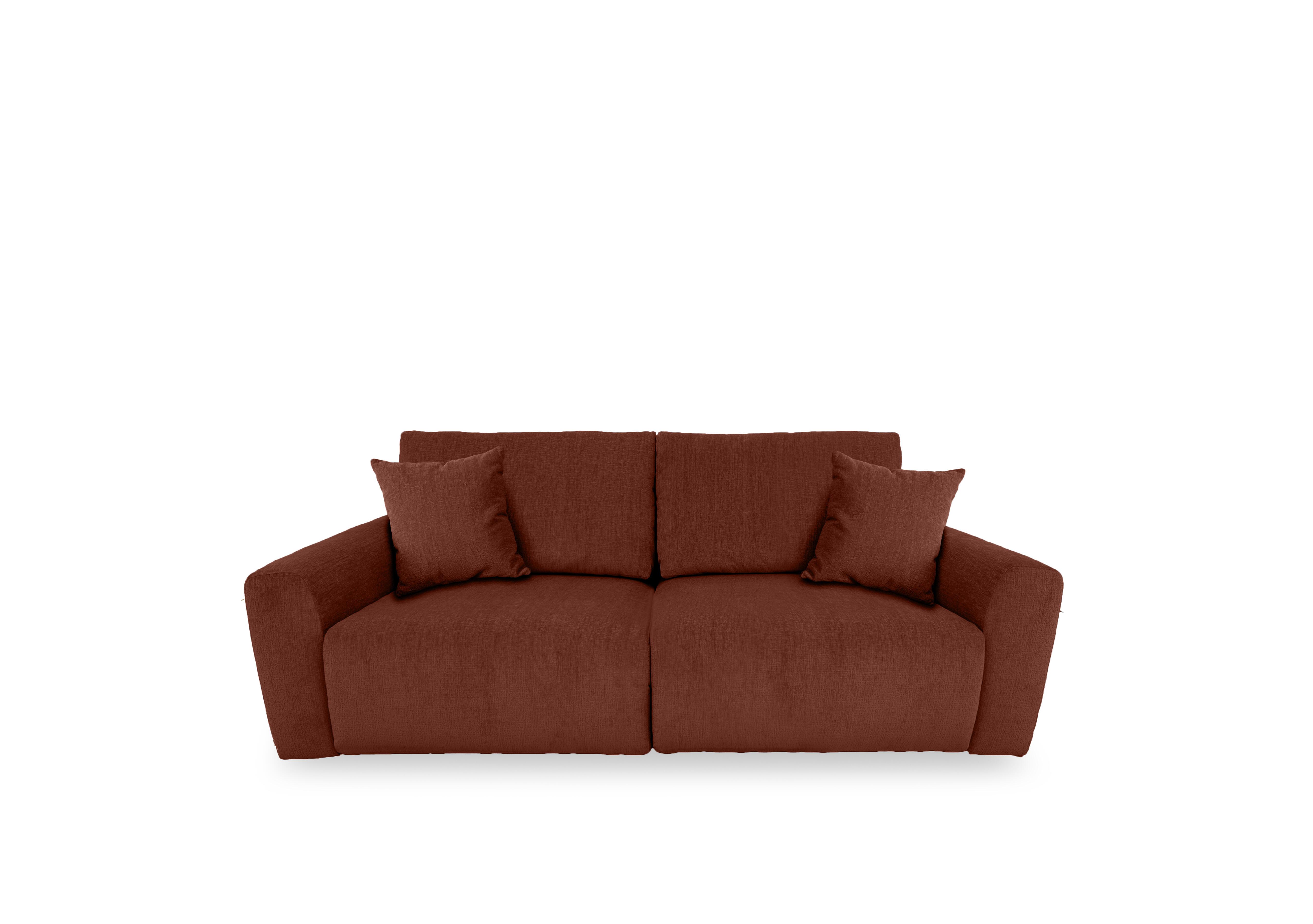 Gemini Fabric 2 Seater Power Glider Sofa in Fab-Crn-R500 Caramel on Furniture Village