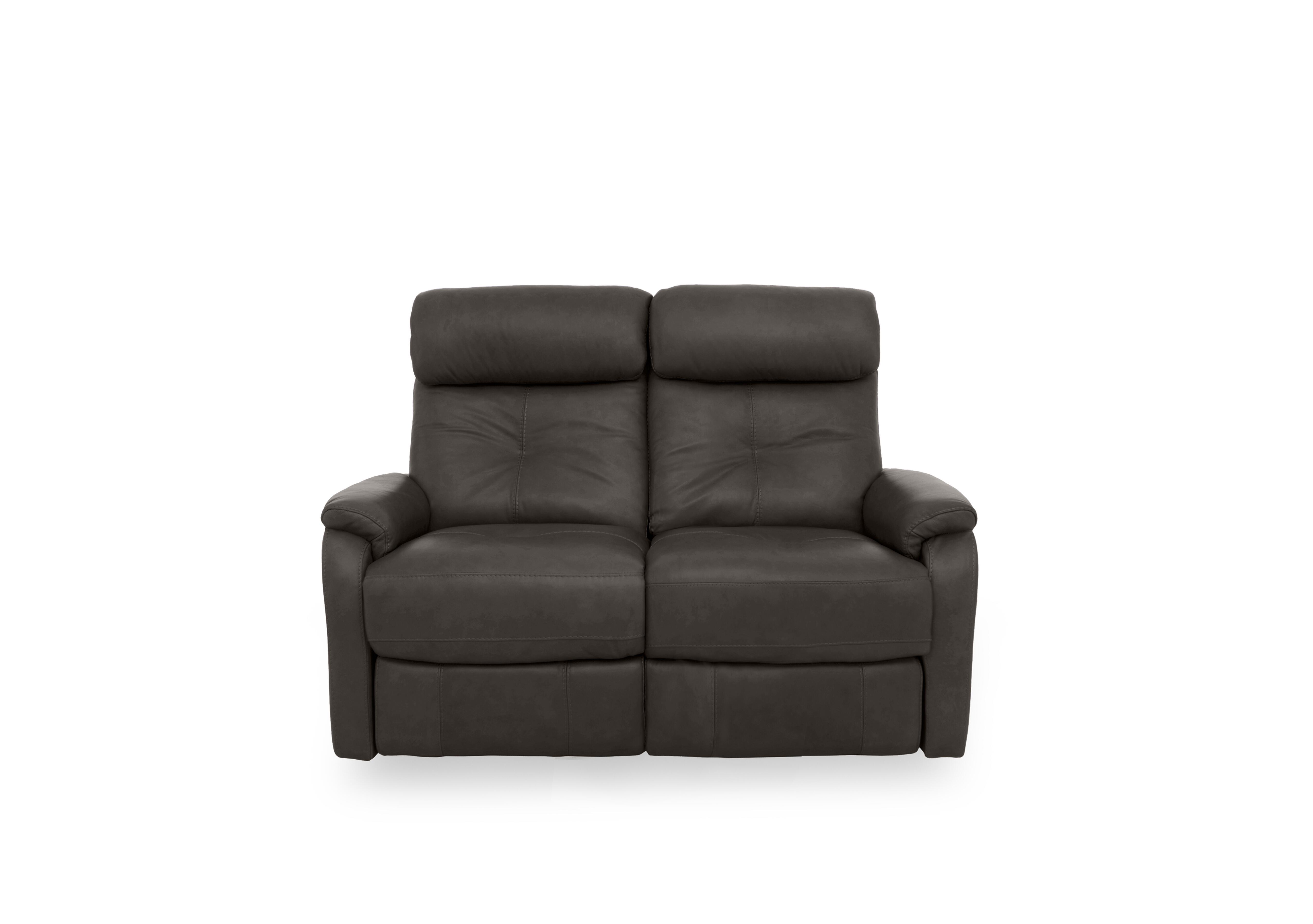 Compact Collection Titch Leather 2 Seater Sofa in Bv-1748 Dark Chocolate on Furniture Village
