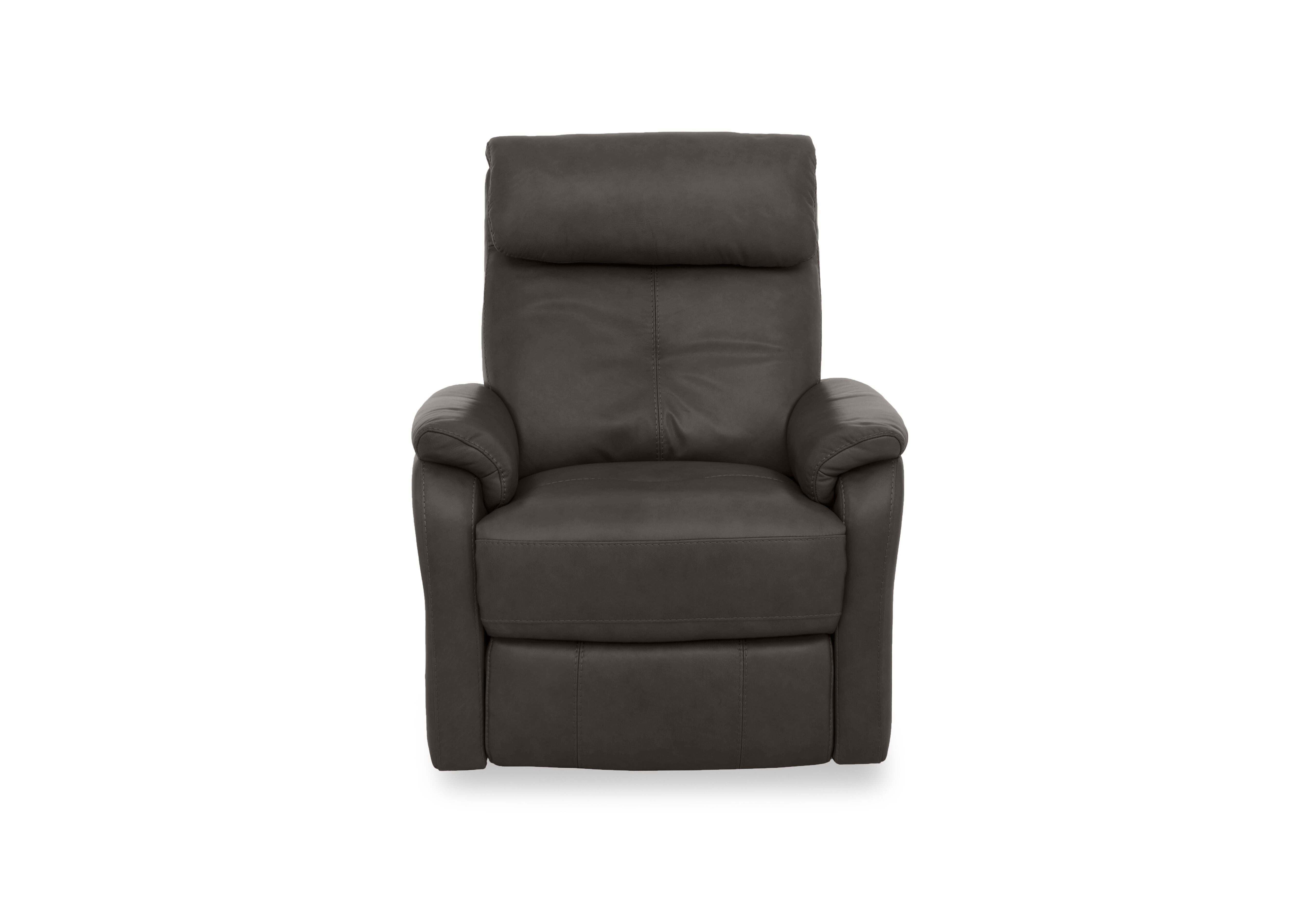 Compact Collection Titch Leather Chair in Bv-1748 Dark Chocolate on Furniture Village