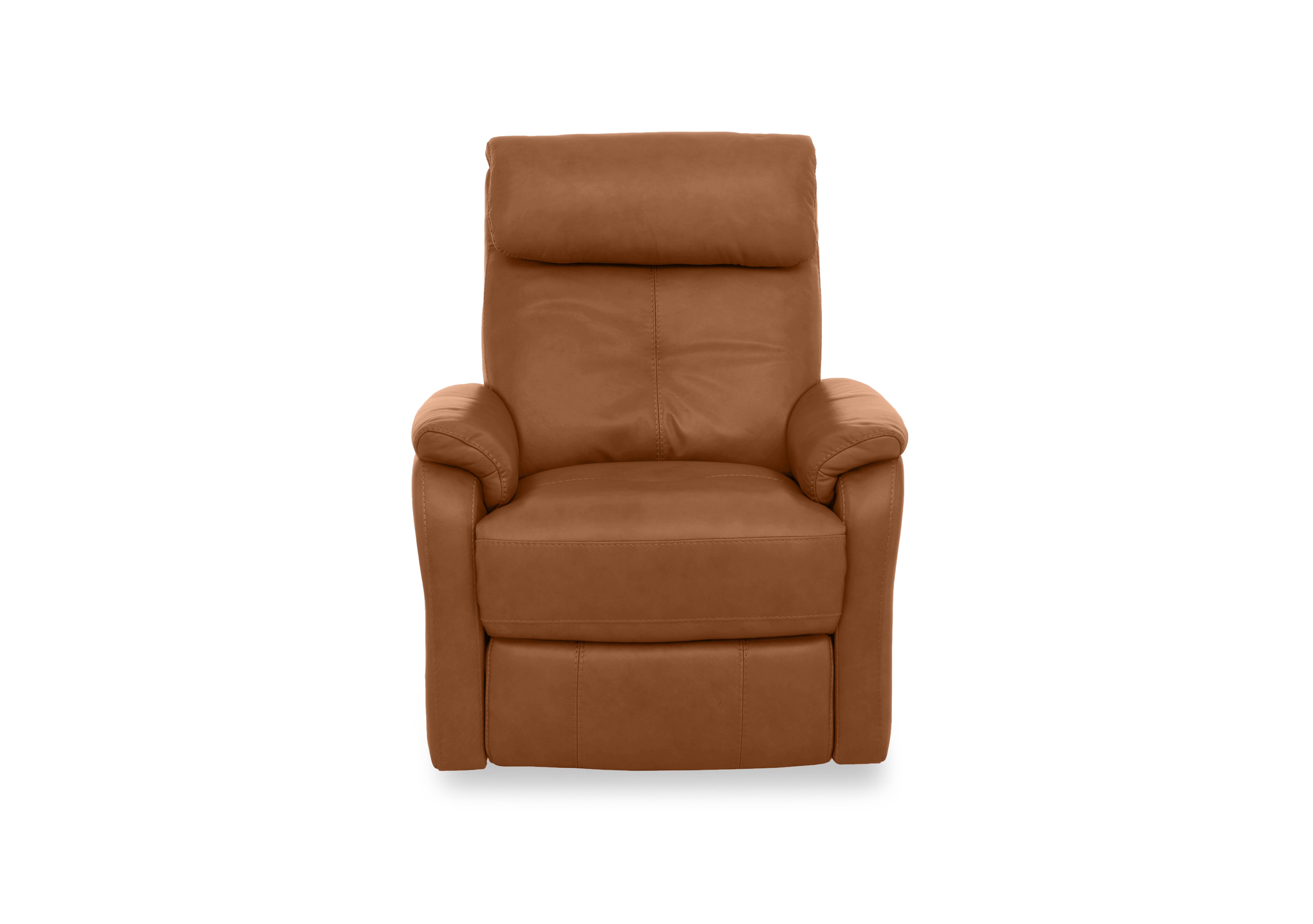 Compact Collection Titch Leather Chair in Ca-700e Cognac on Furniture Village