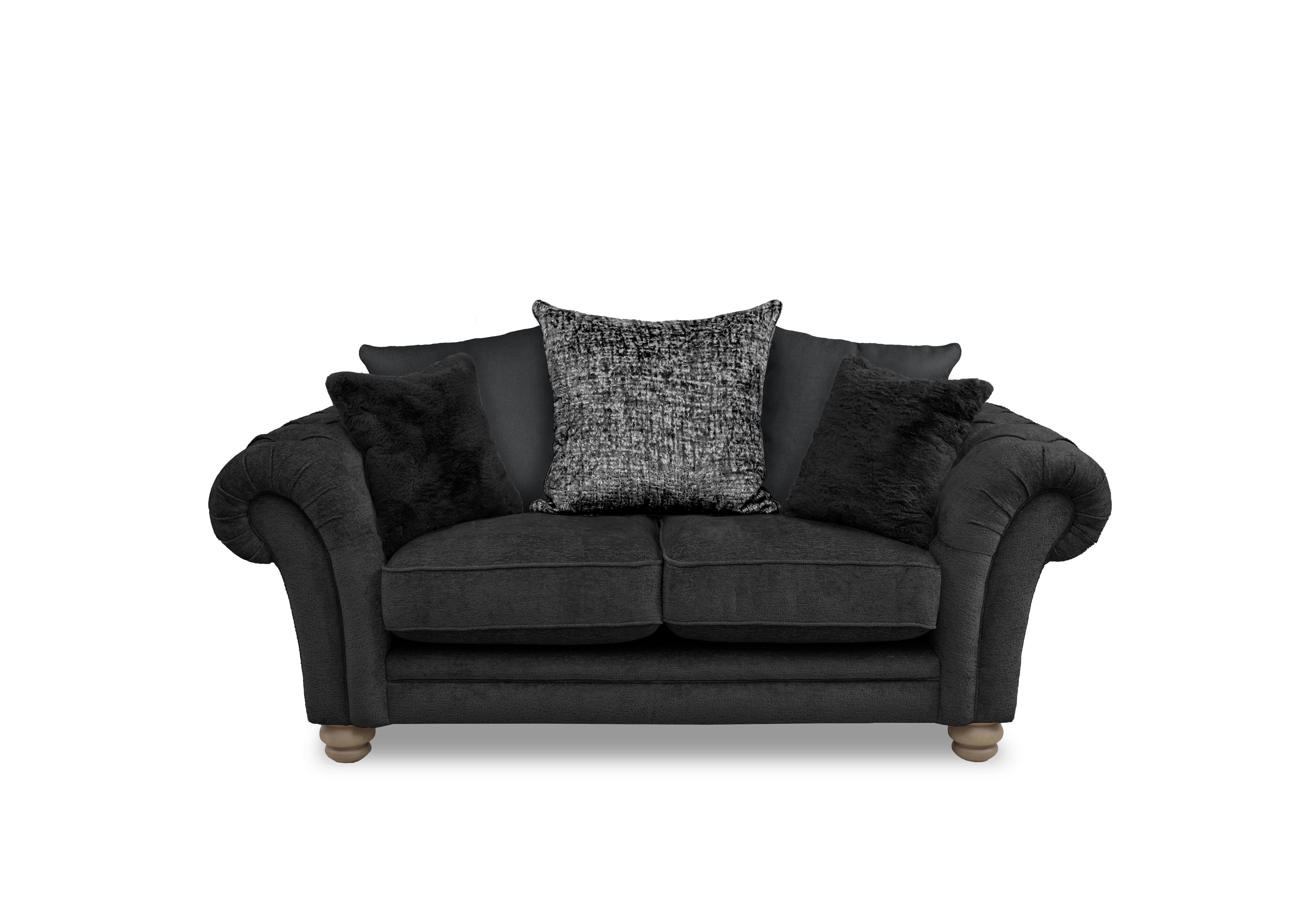 Cotswold 2 Seater Scatter Back Sofa in Burford Charcoal Wo Ft on Furniture Village