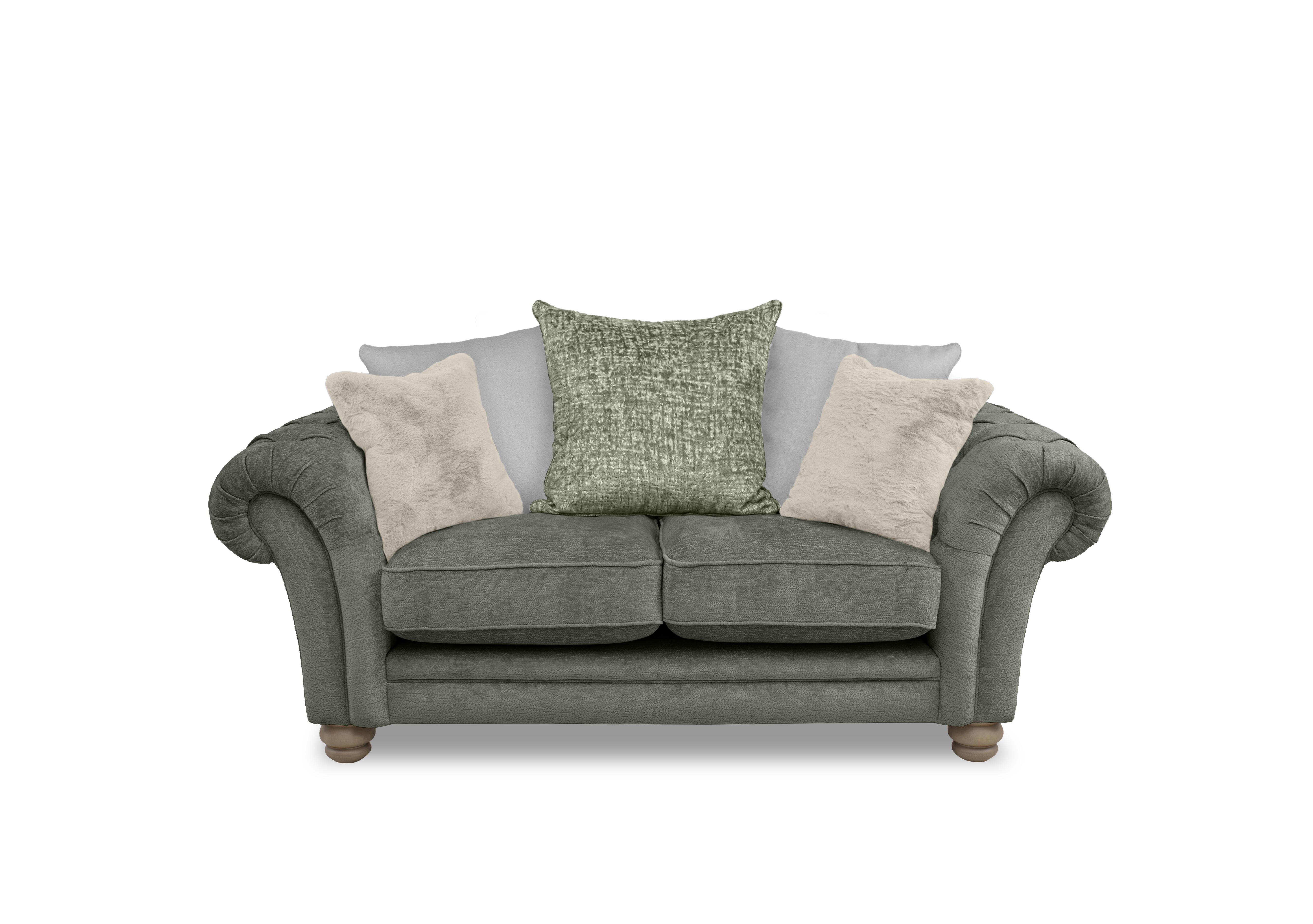 Cotswold 2 Seater Scatter Back Sofa in Burford Spruce Wo Ft on Furniture Village