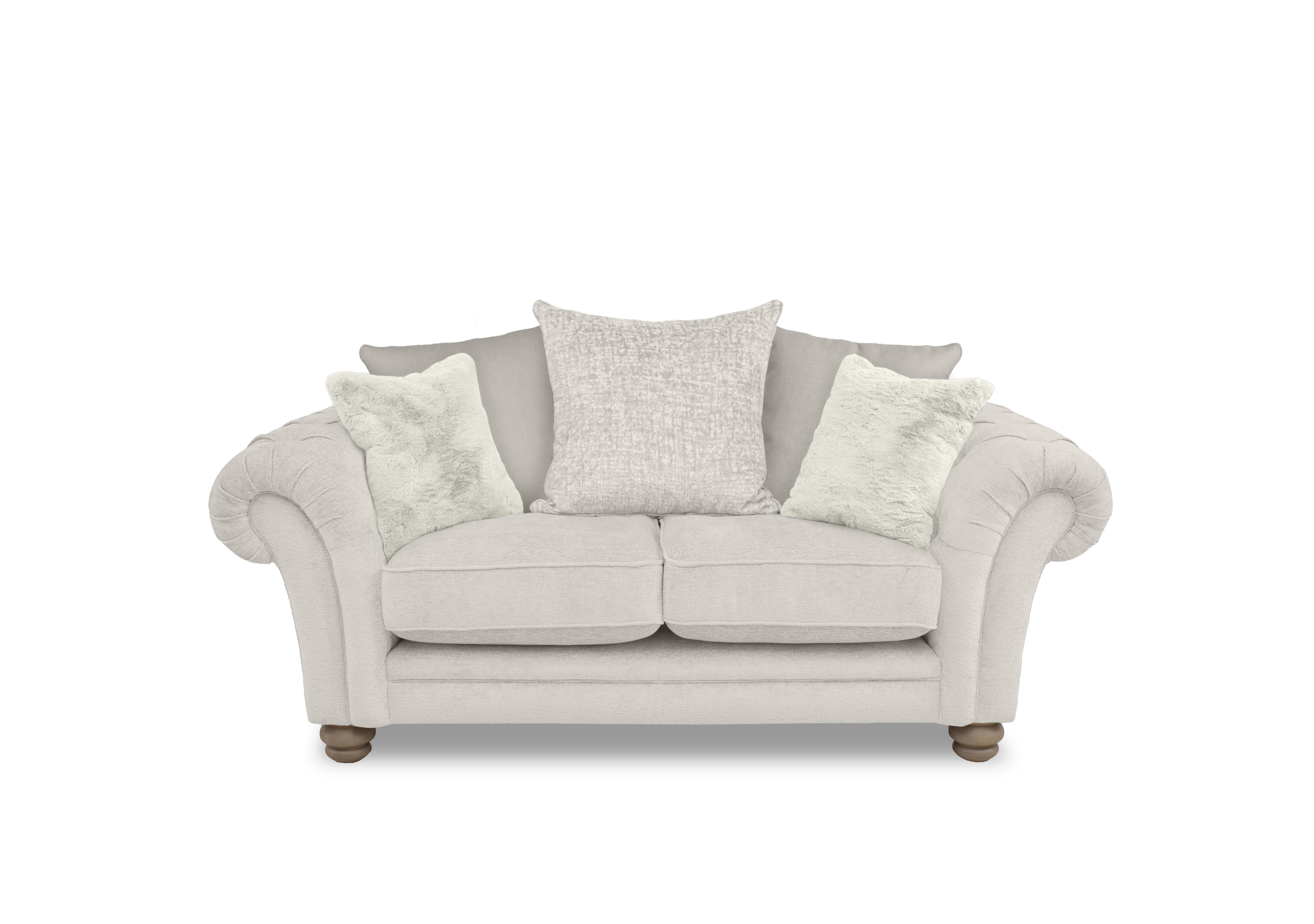 Cotswold 2 Seater Scatter Back Sofa in Darwin Ivory Wo Ft on Furniture Village