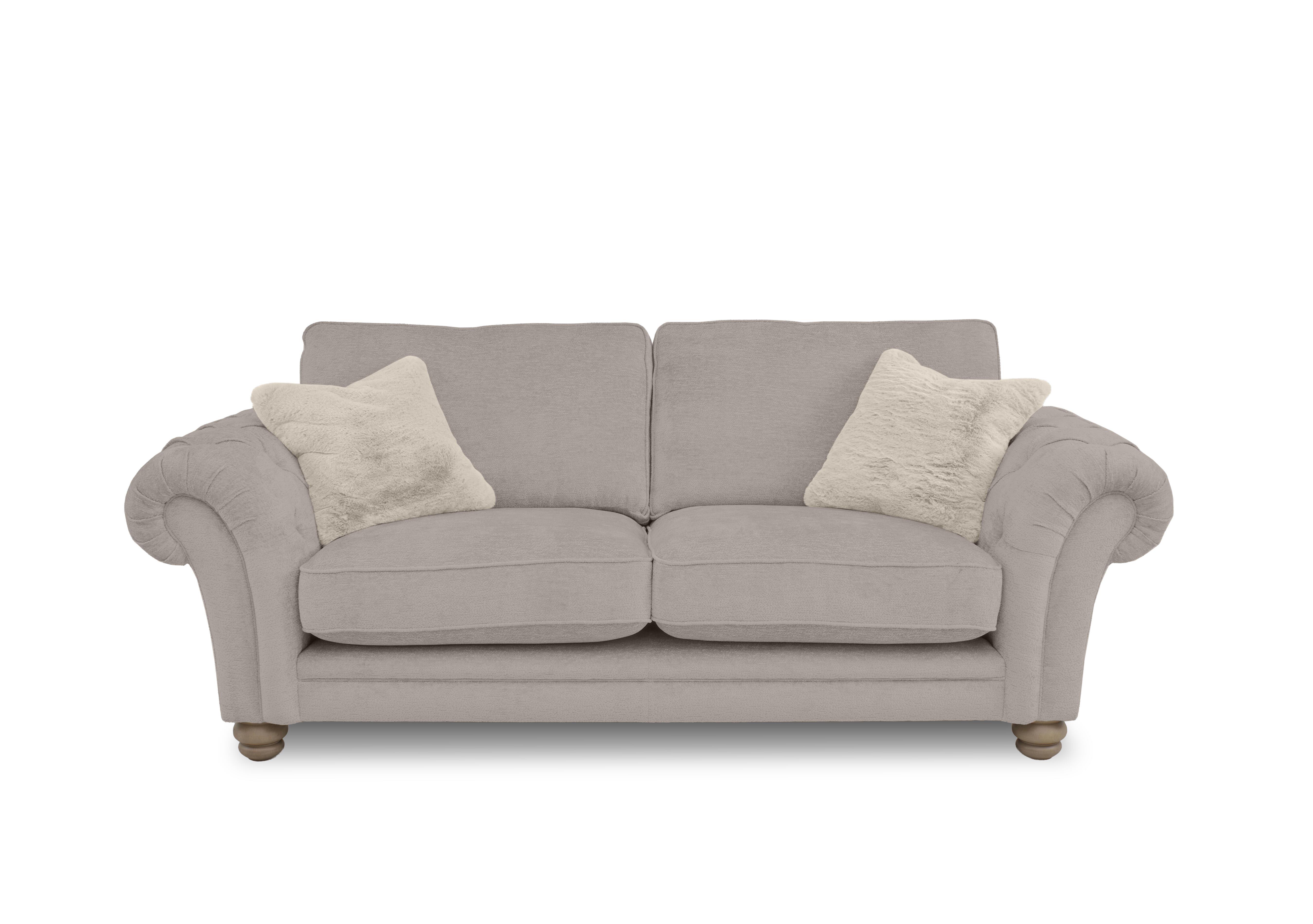Cotswold 3 Seater Classic Back Sofa in Darwin Mink Wo Ft on Furniture Village