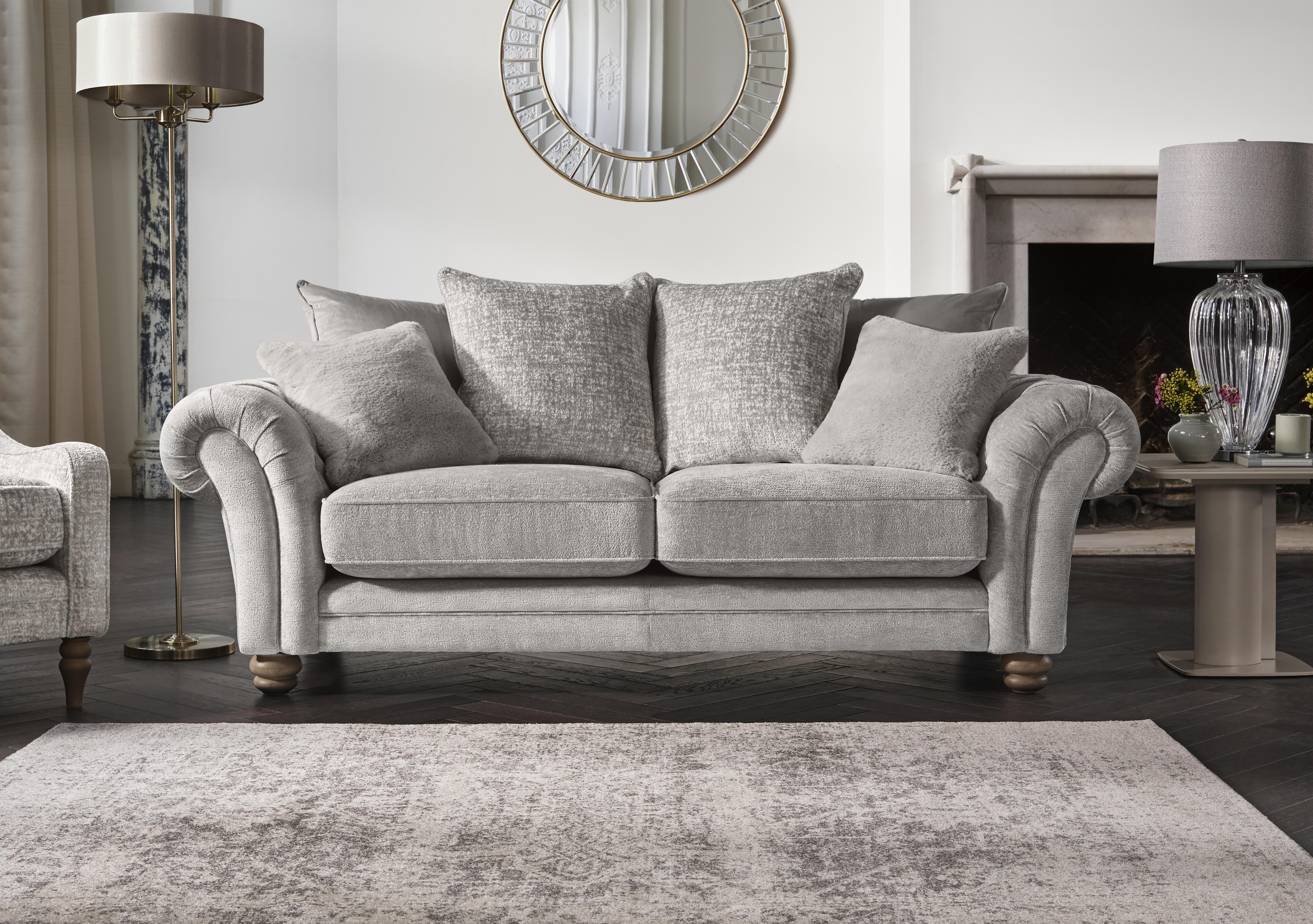 Cotswold 3 Seater Split Frame Scatter Back Sofa in  on Furniture Village