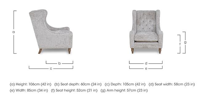 Cotswold Accent Chair in  on Furniture Village