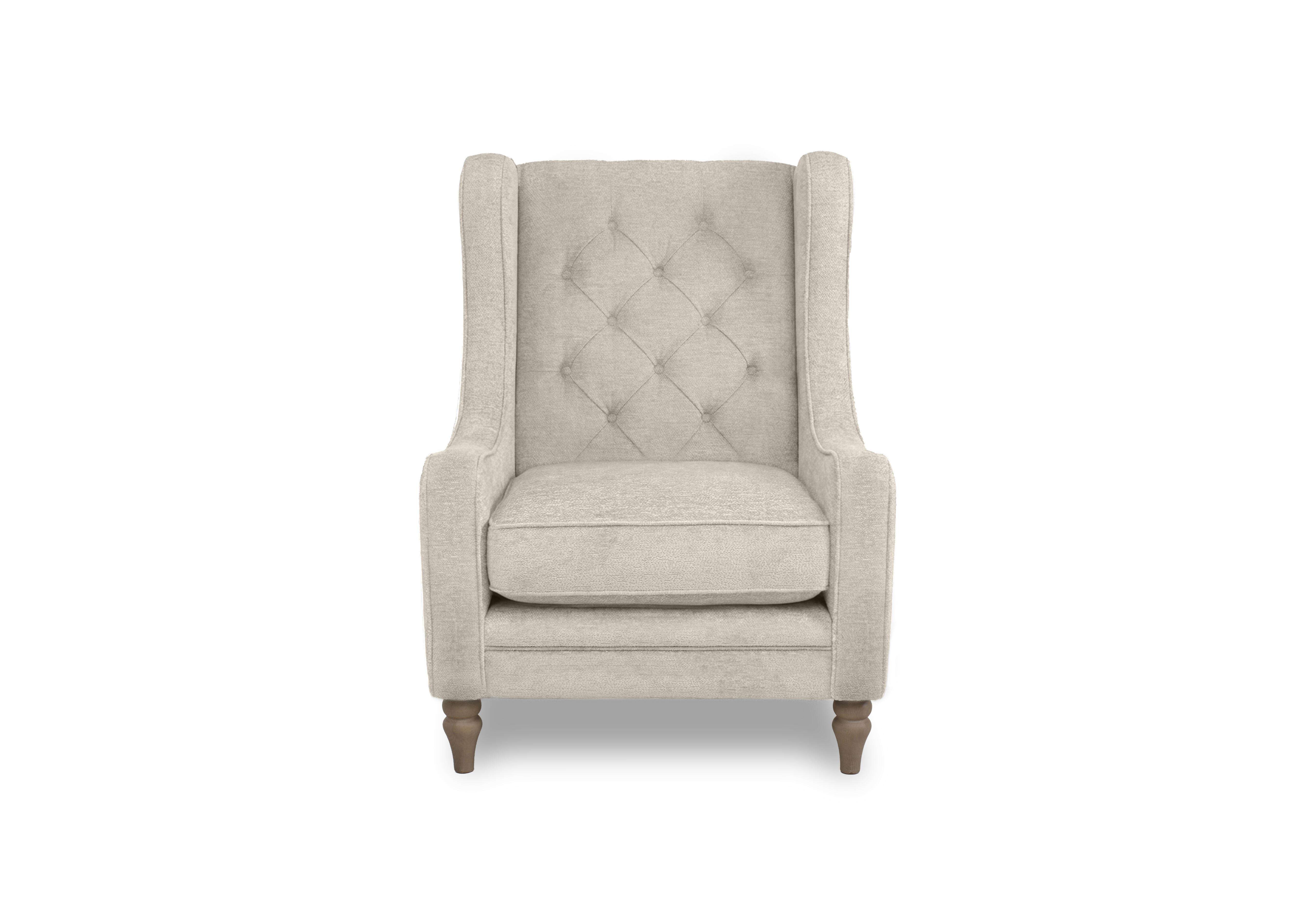 Cotswold Accent Chair in Burford Biscuit Wo Ft on Furniture Village