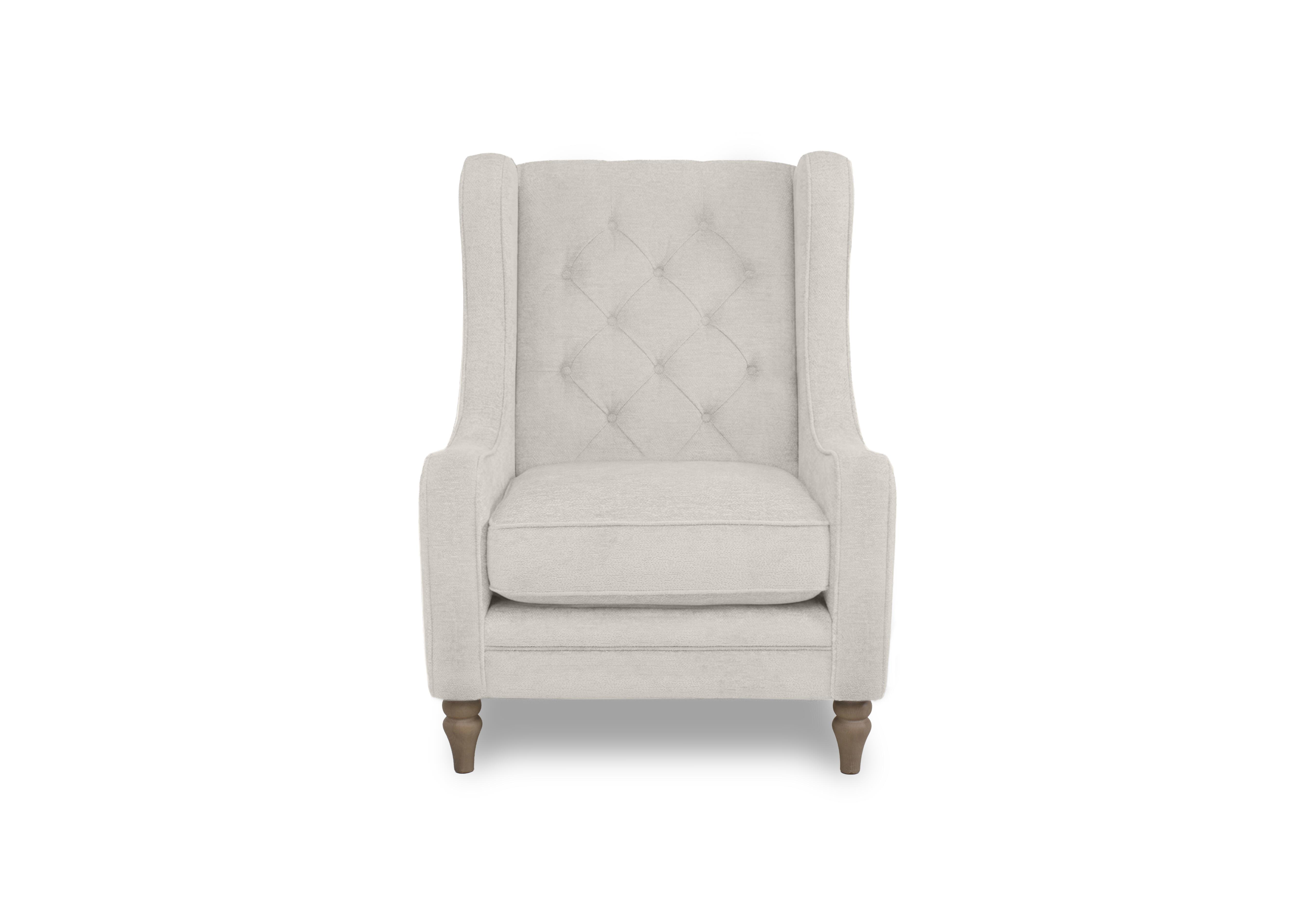 Cotswold Accent Chair in Darwin Ivory Wo Ft on Furniture Village