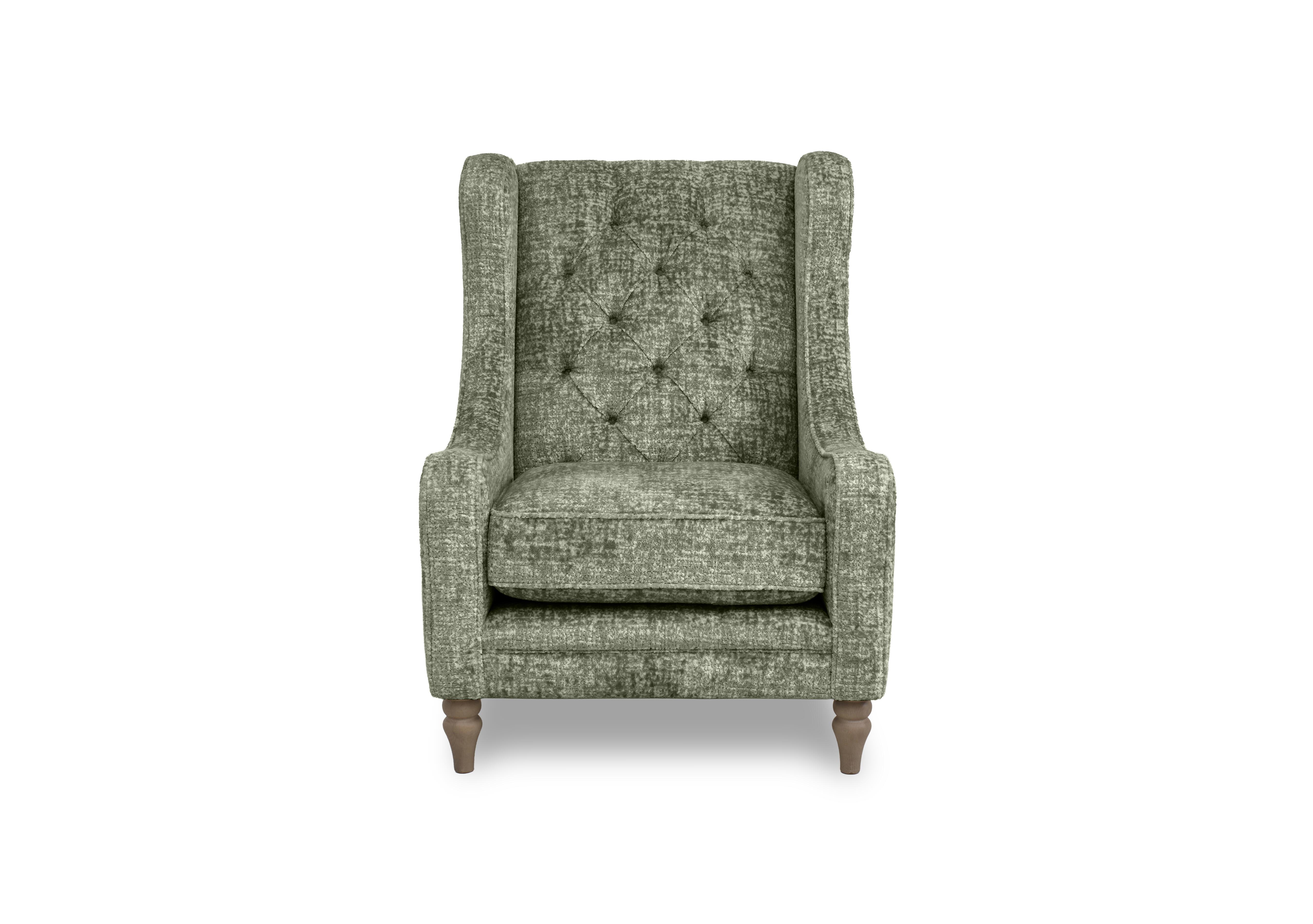 Cotswold Accent Chair in Kingsley Spruce Wo Ft on Furniture Village