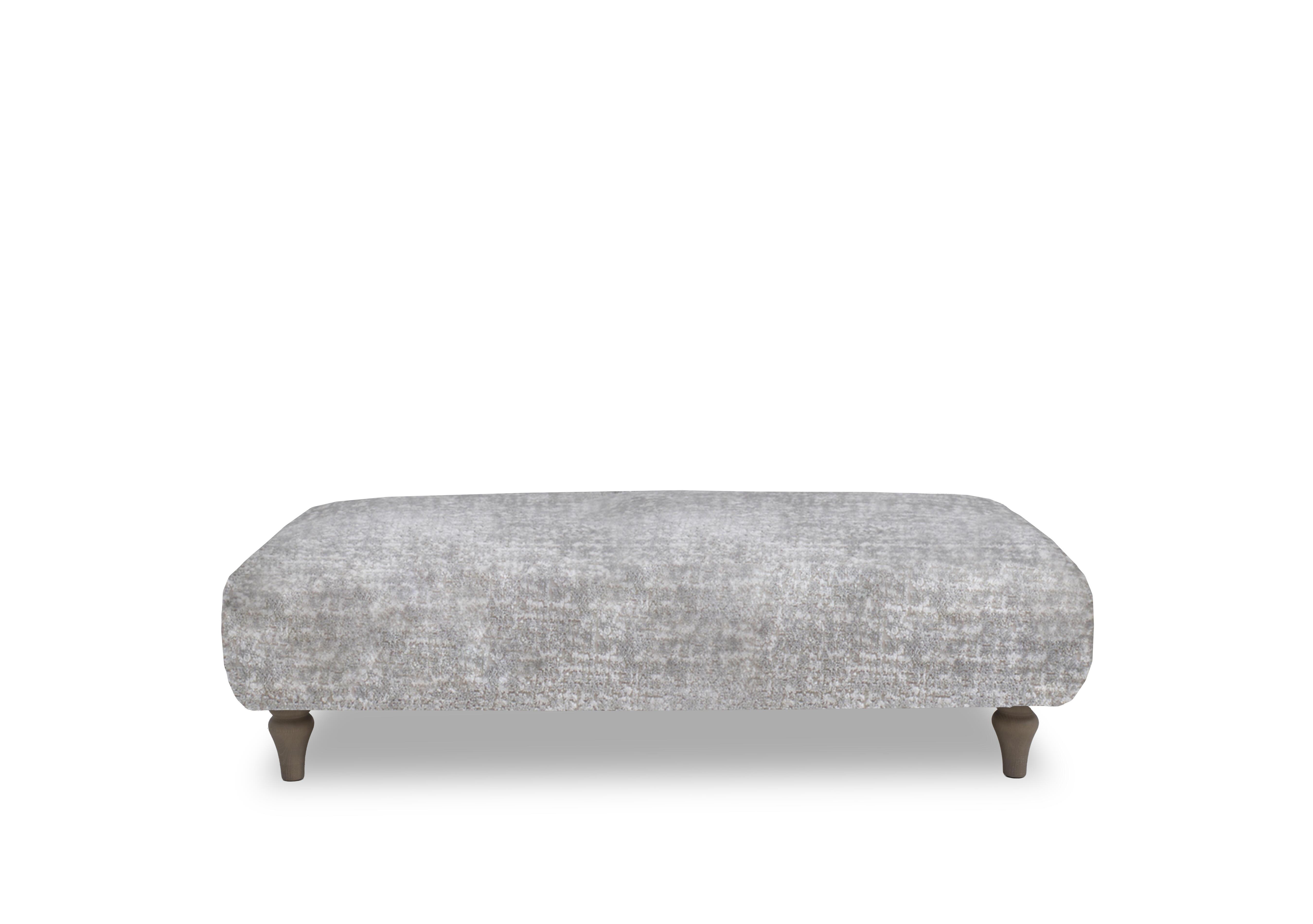 Cotswold Bench Footstool in Kingsley Silver Wo Ft on Furniture Village