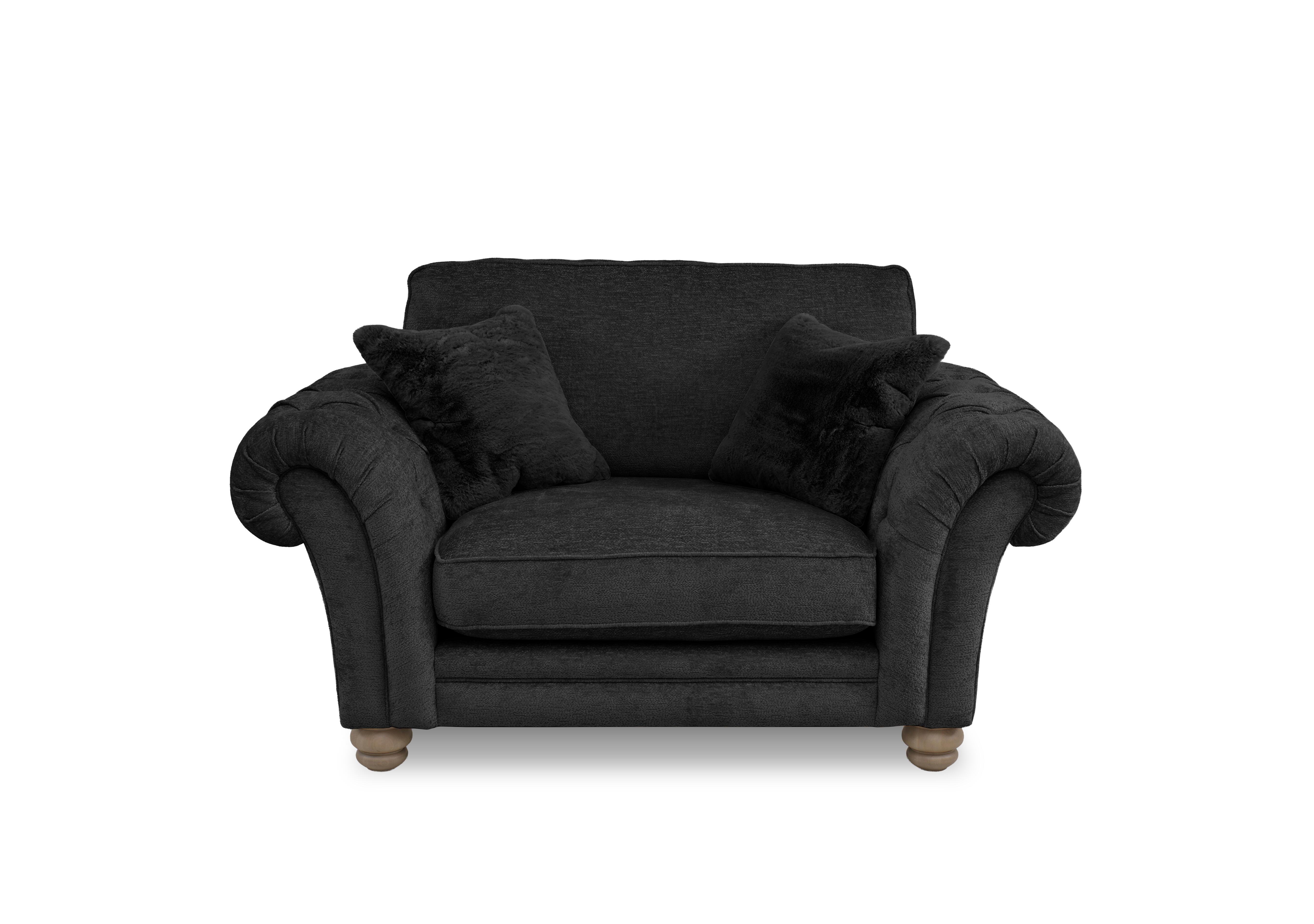 Cotswold Snuggler in Burford Charcoal Wo Ft on Furniture Village