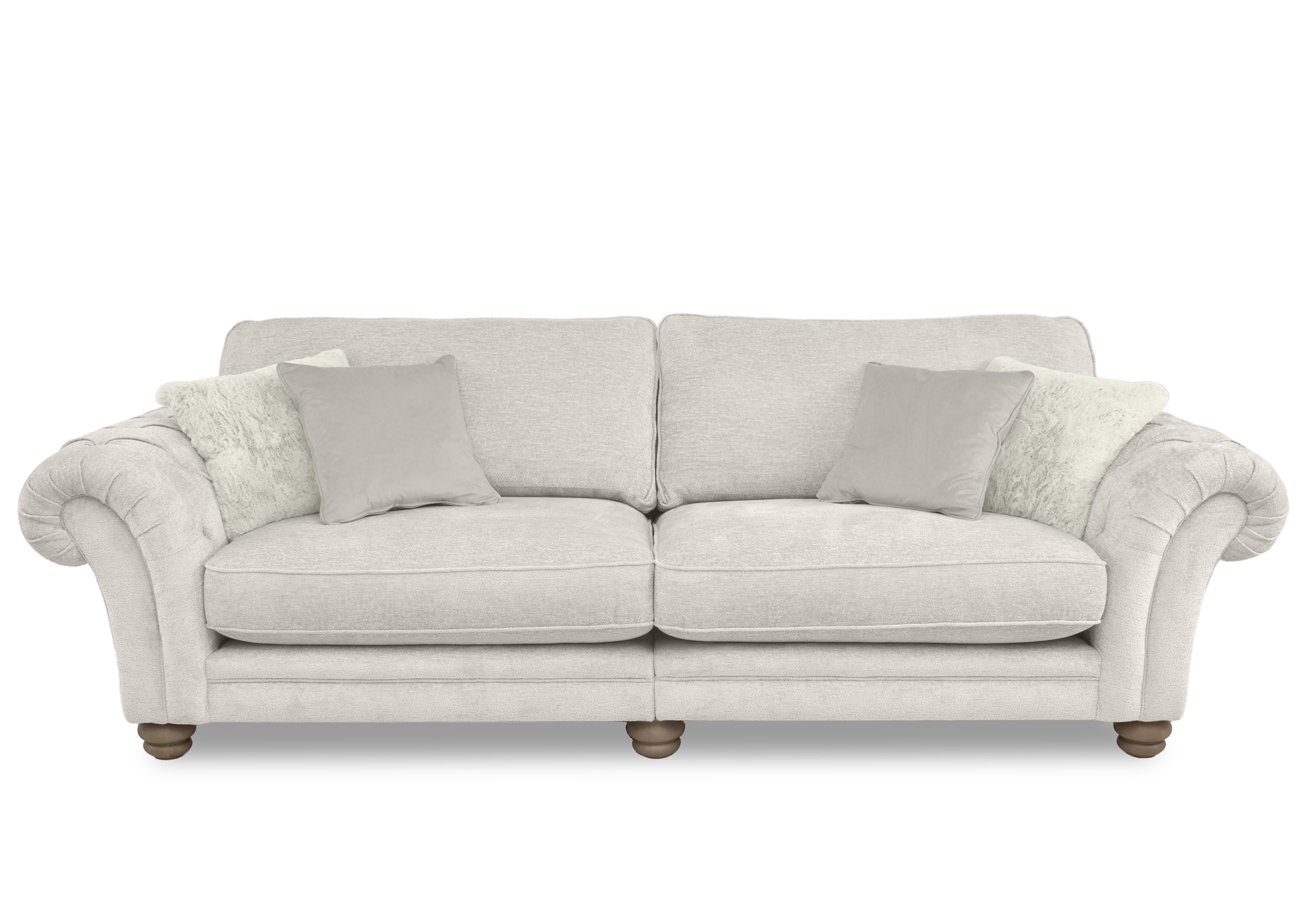 Cotswold Grand Split Frame Classic Back Sofa in Burford Cream Wo Ft on Furniture Village