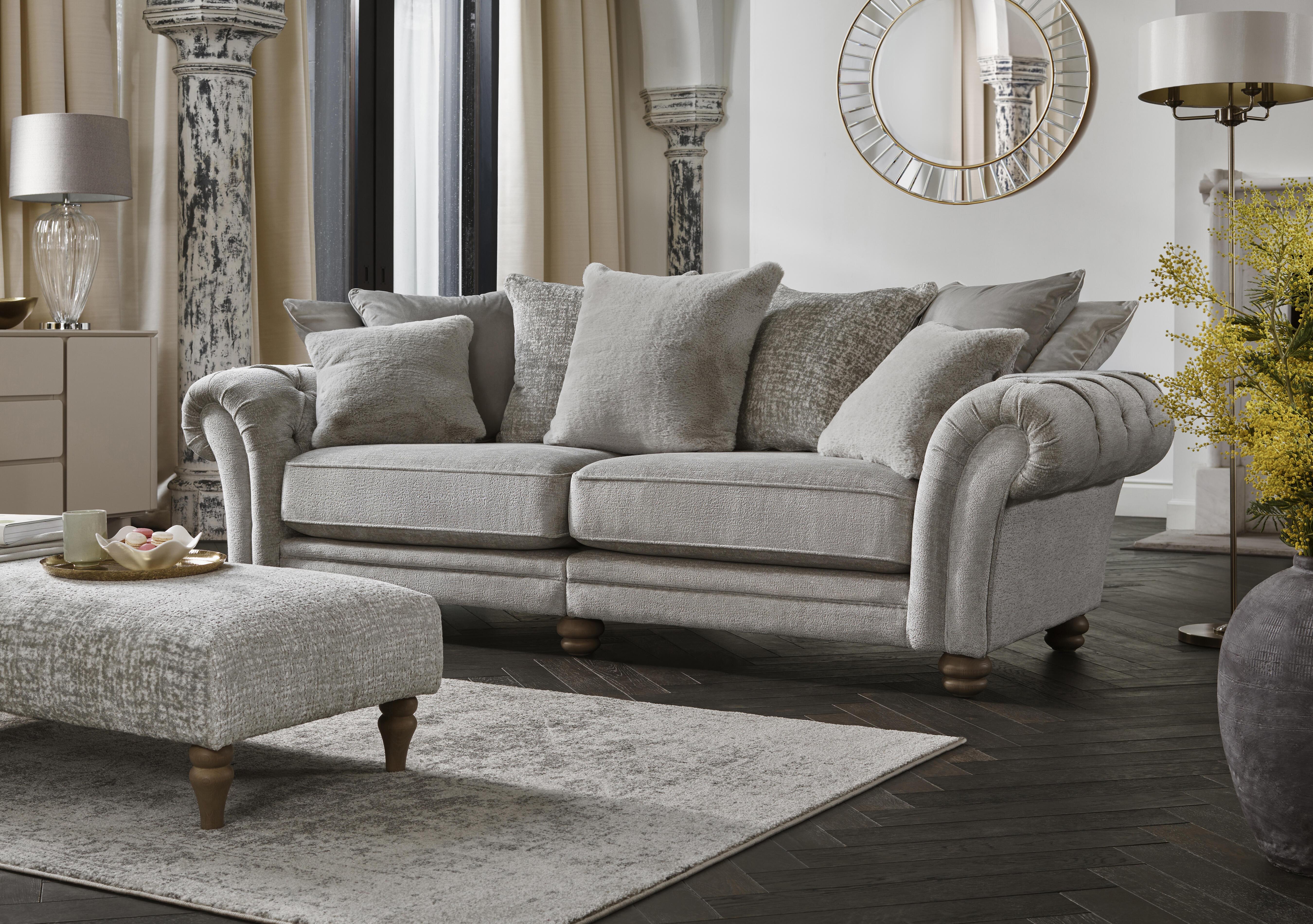 Cotswold Grand Split Frame Scatter Back Sofa in  on Furniture Village