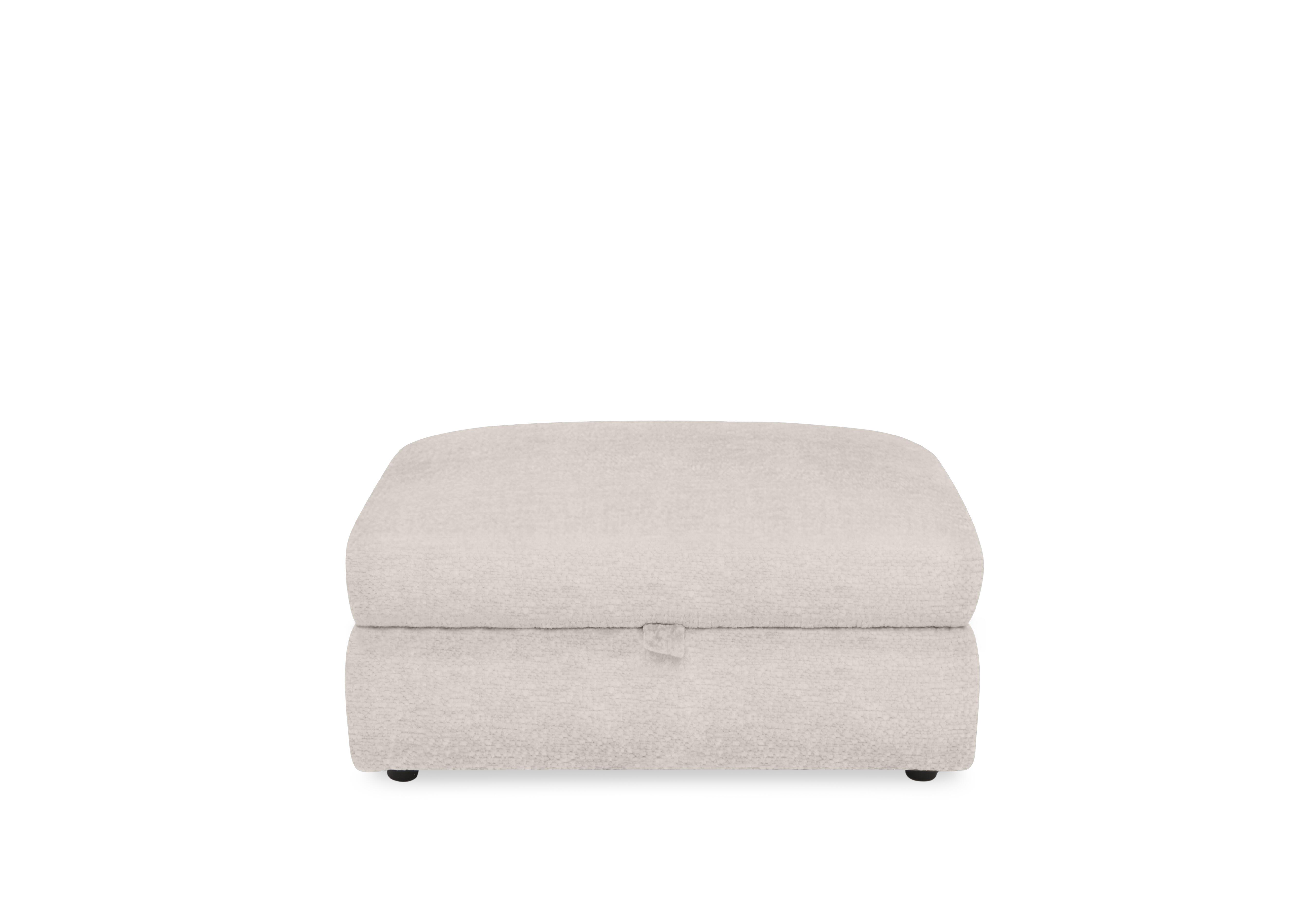 Cotswold Storage Footstool in Darwin Ivory on Furniture Village