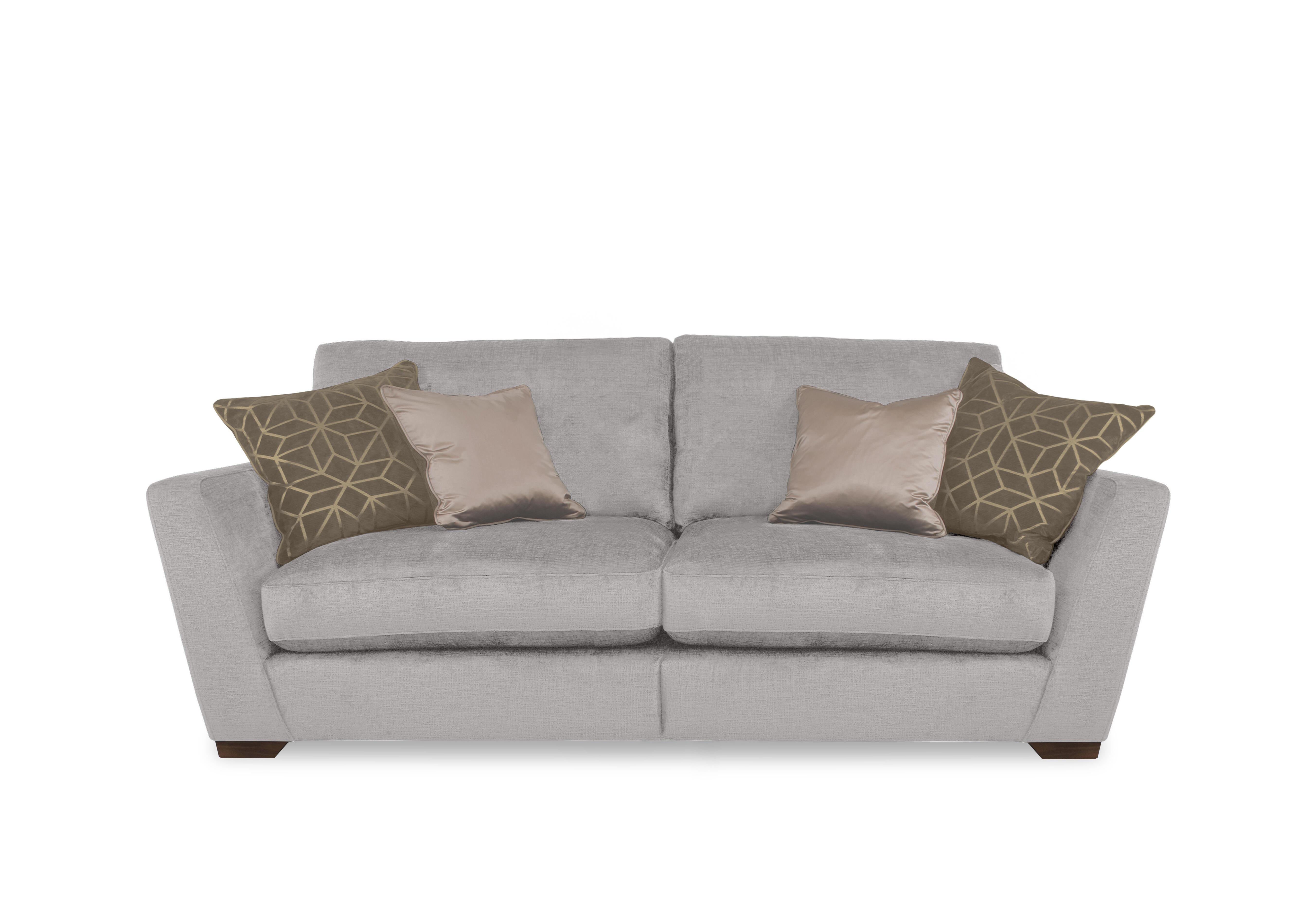 Royale 4 Seater Split Frame Sofa in Lustro Stone on Furniture Village