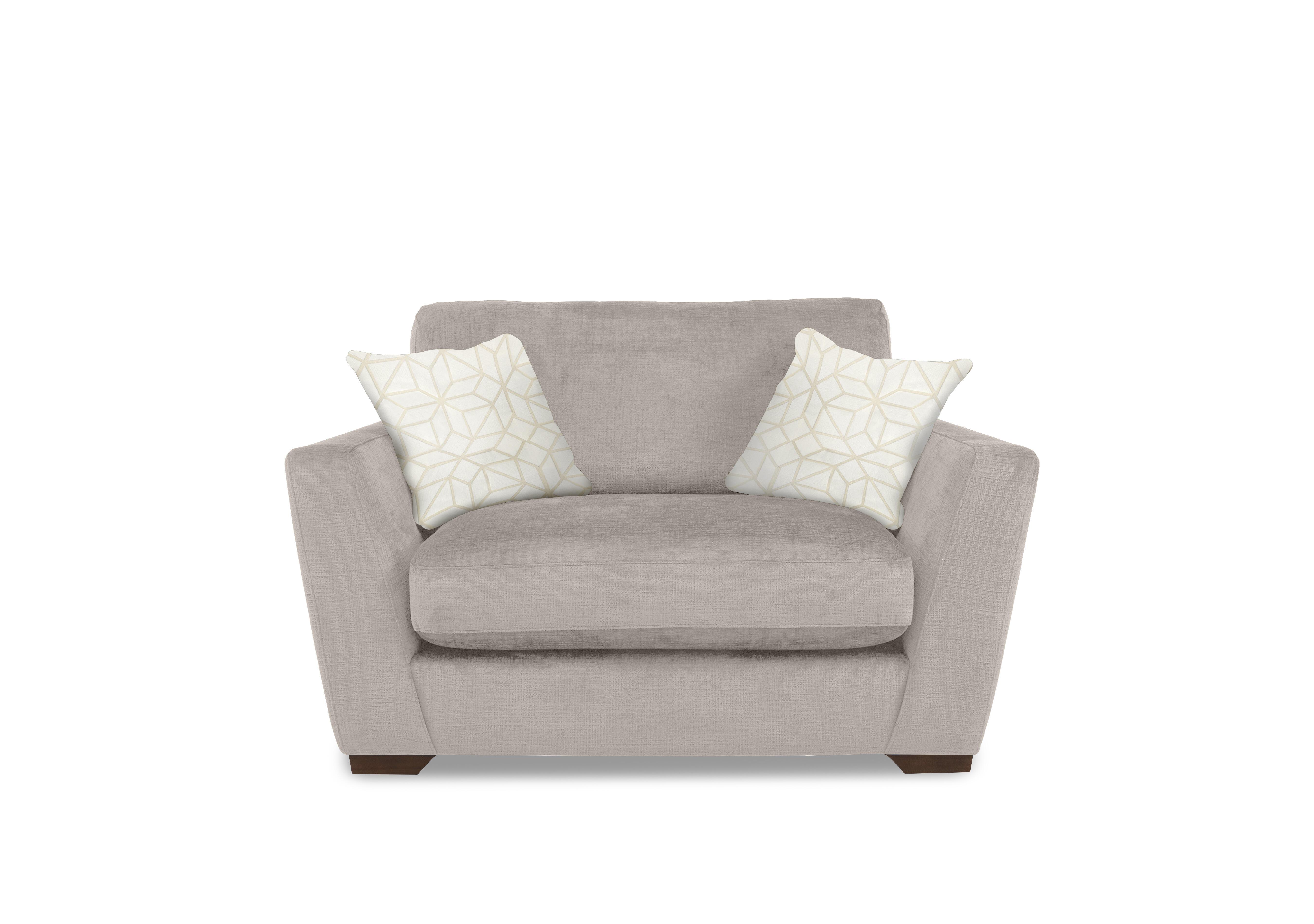 Royale Snuggler in Lustro Biscuit on Furniture Village