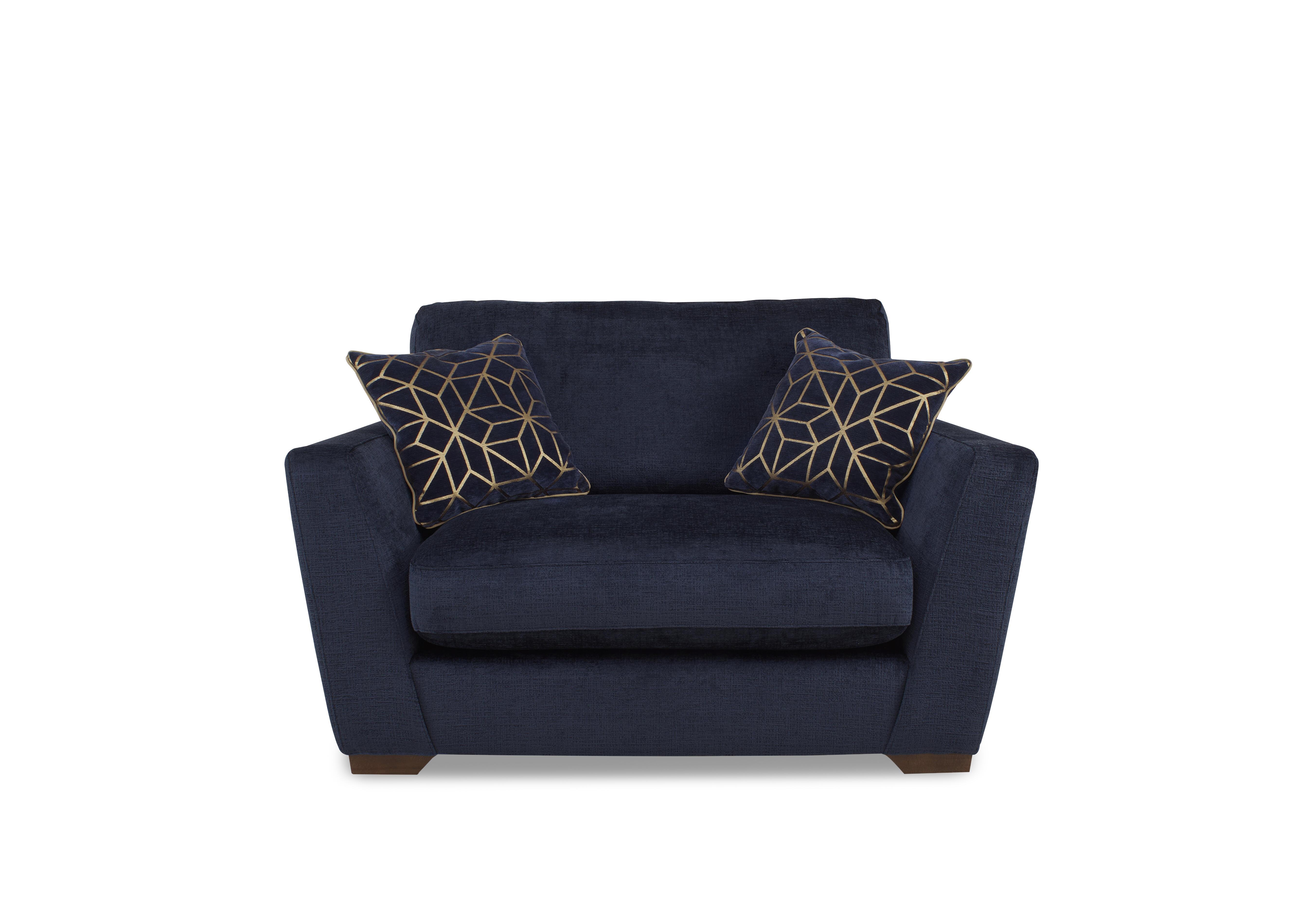 Royale Snuggler in Lustro Indigo on Furniture Village